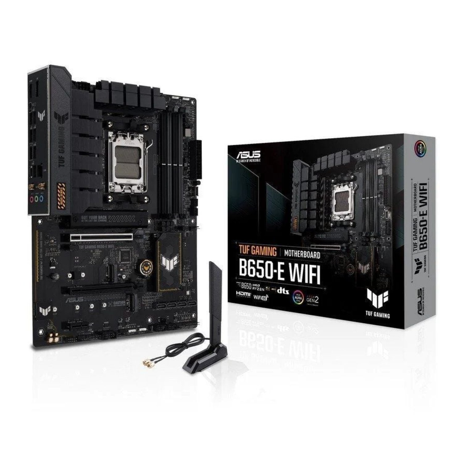 ASUS TUF Gaming B650-E WIFI · Socket AM5 · DDR5 · PCIe 5.0