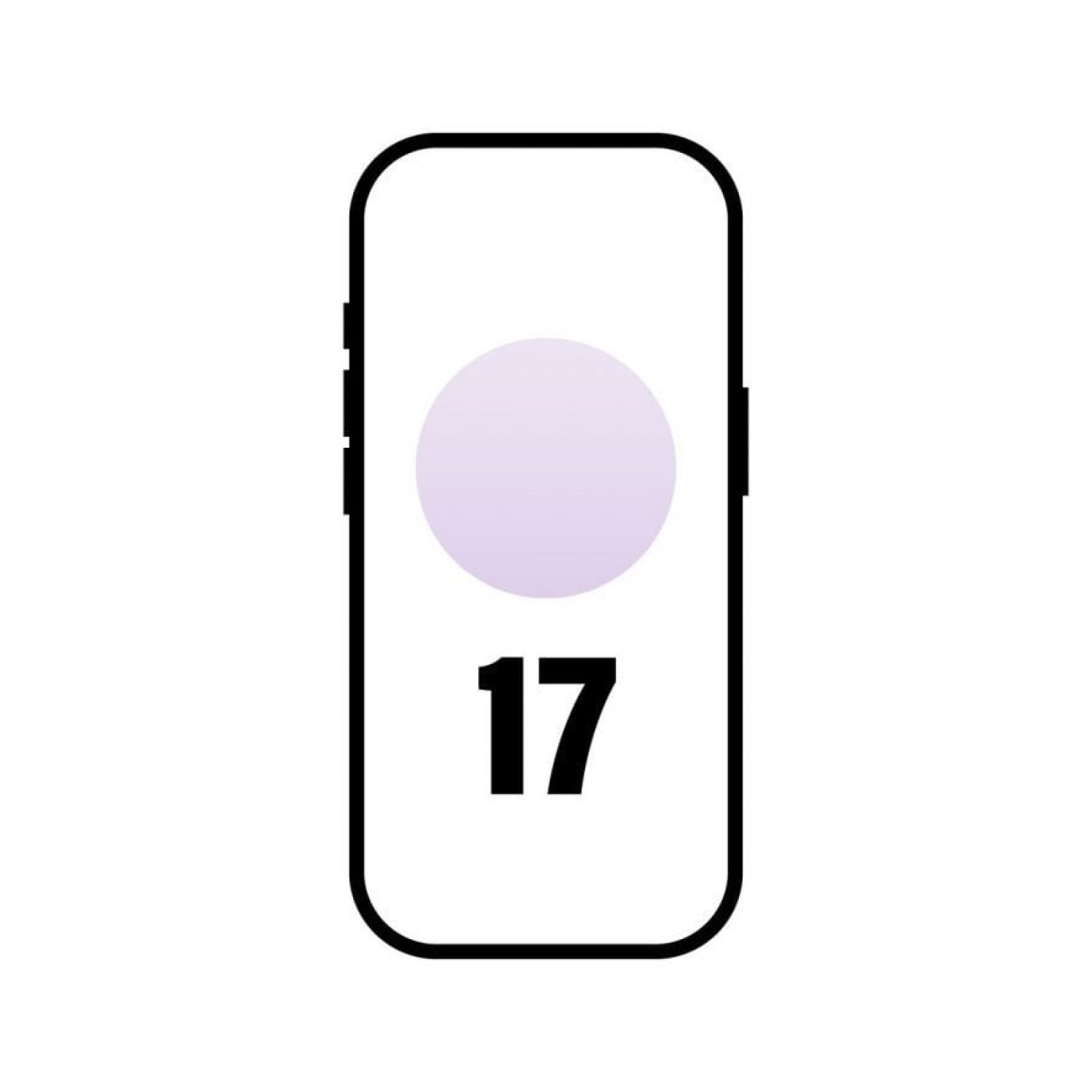 Apple iPhone 17 · 6,3" · 512GB · 5G · Lavanda