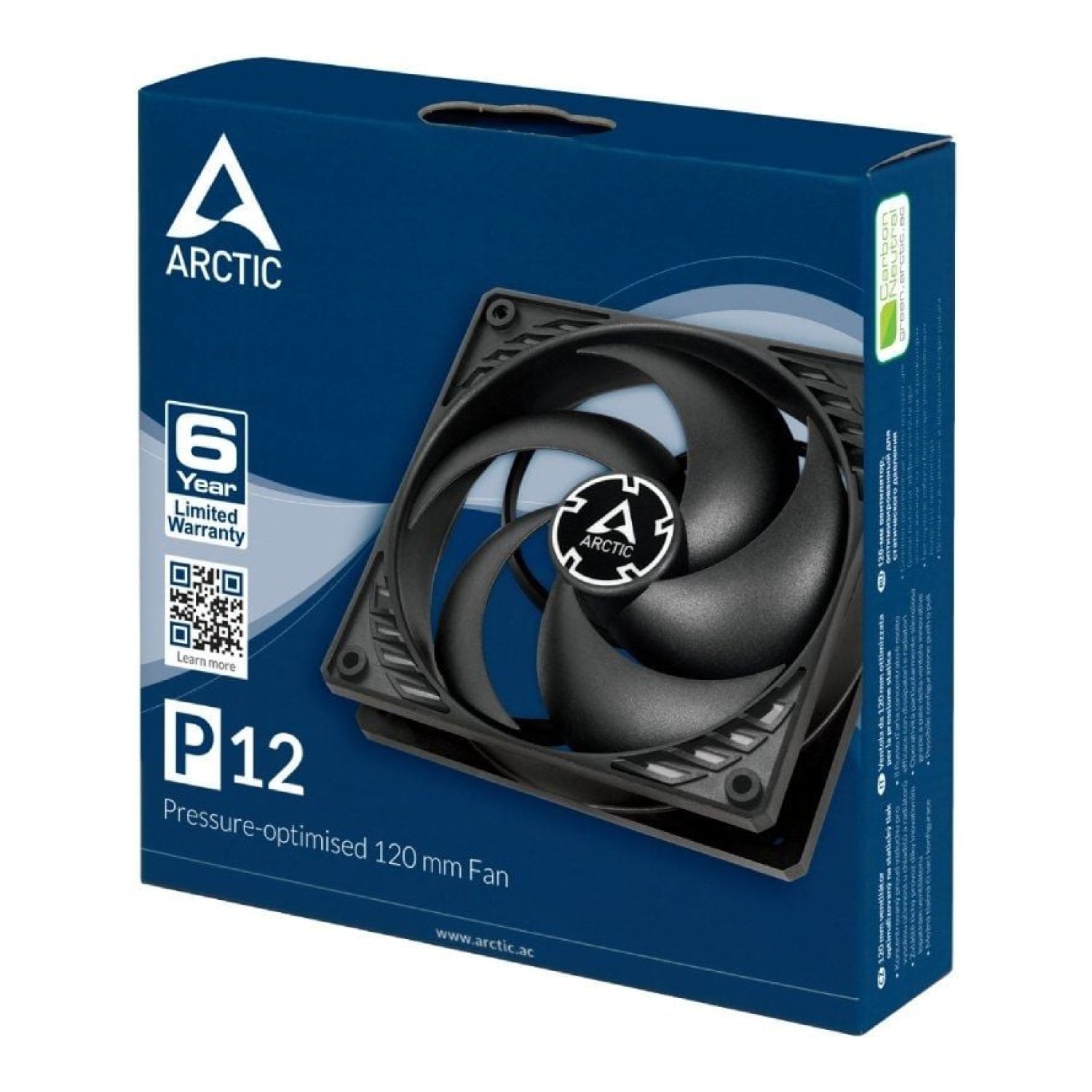 Arctic P12 · 120mm · Ventilador · Negro