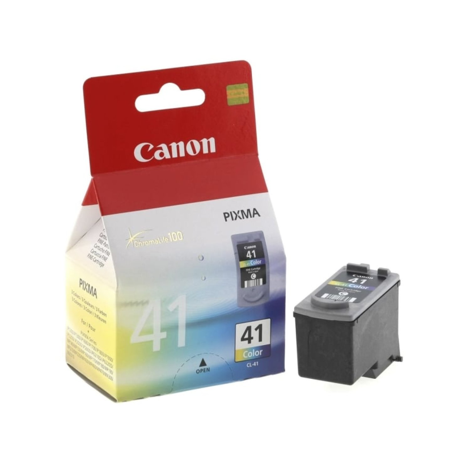 Canon CL-41 · Cartucho de Tinta Original · Tricolor