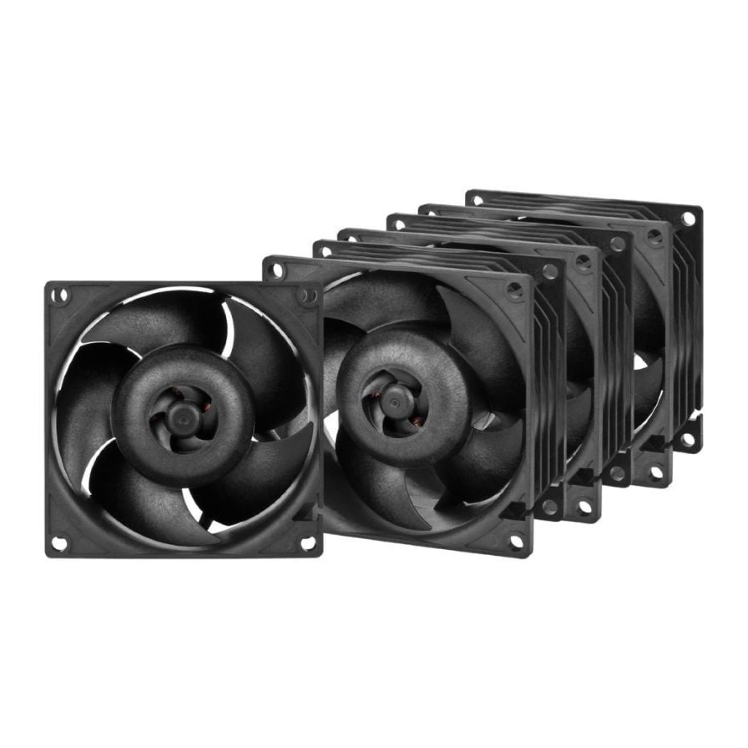 Arctic S8038-7K · Ventilador 80mm · Pack de 4 unidades · 7000 RPM