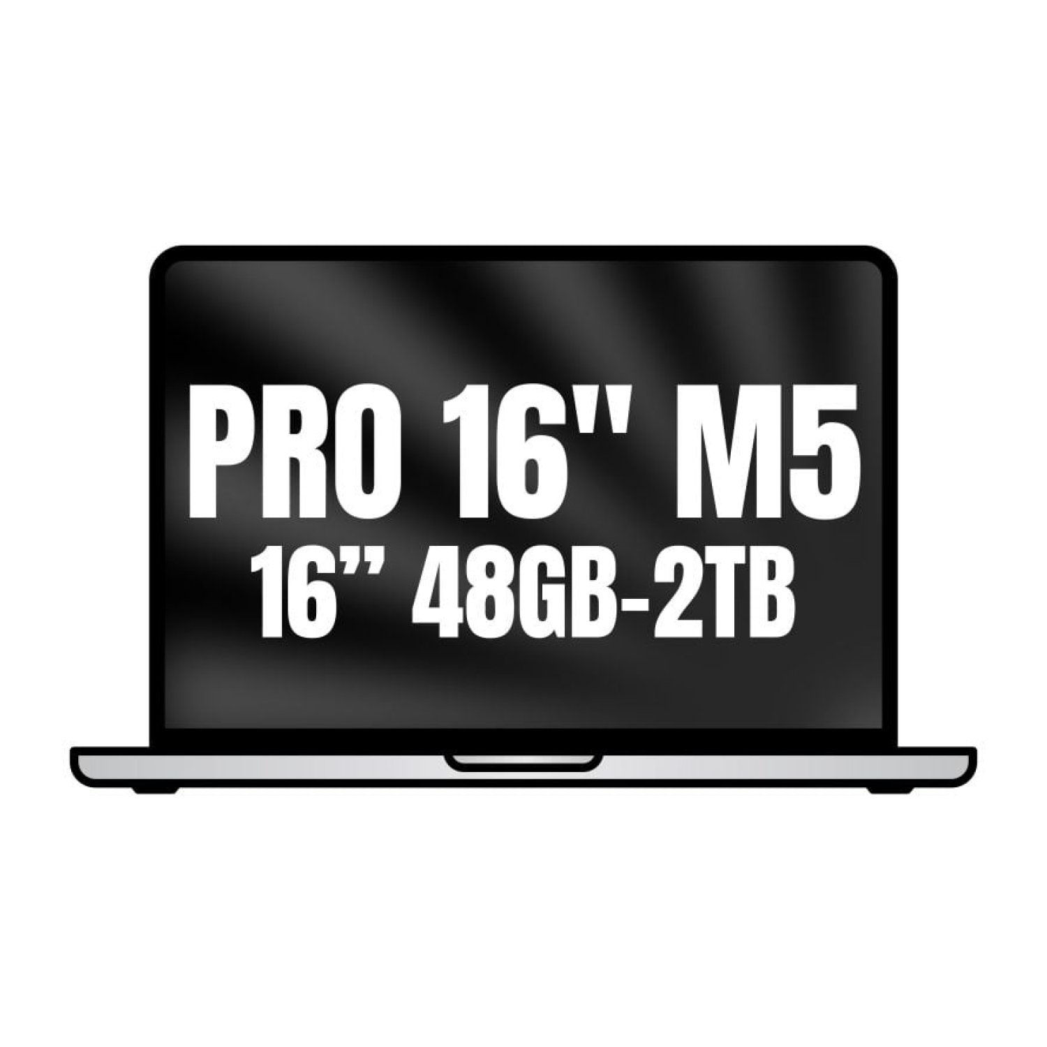Apple MacBook Pro 16" · M5 Max 18-Core · 48GB · 2TB SSD · 40-Core GPU · Plata