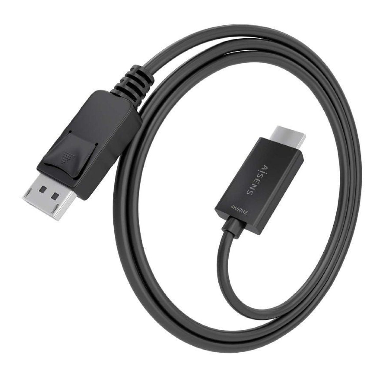 Aisens · Cable Conversor DisplayPort a HDMI · 4K · 1,5m · Negro