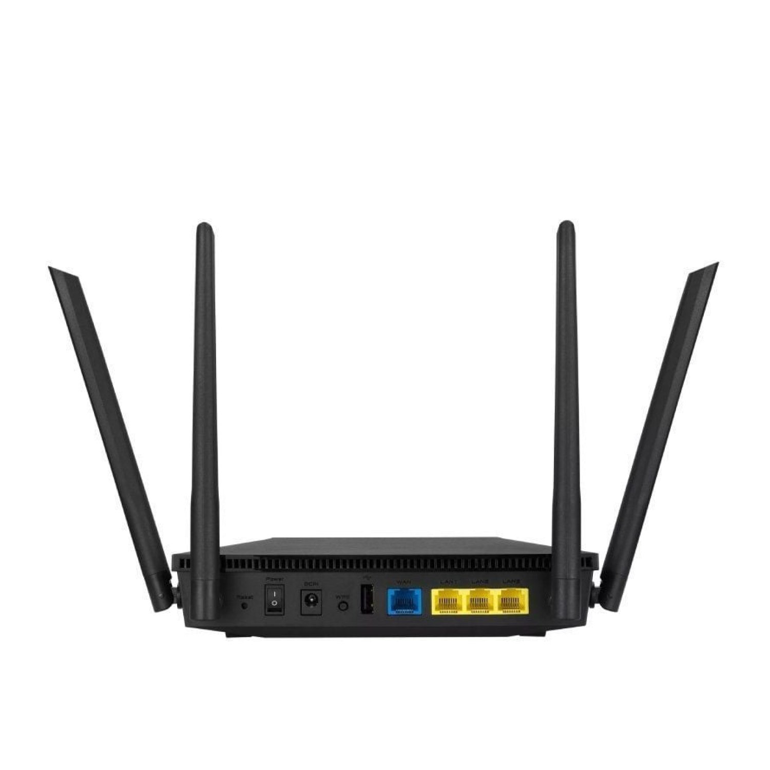 Asus RT-AX53U · Router WiFi 6 · 1800Mbps · Dual Band 2.4GHz 5GHz · 4 Antenas