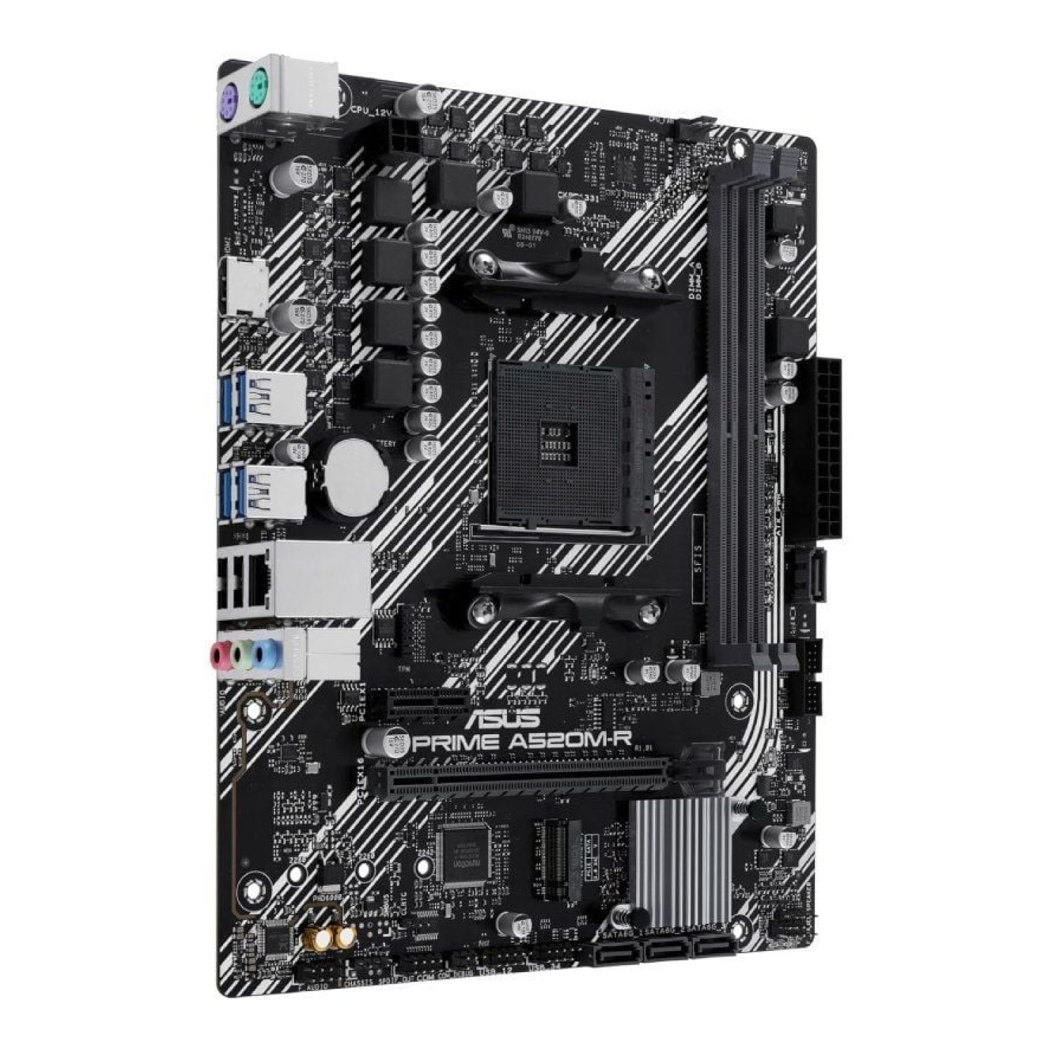 Asus Prime A520M-R · Socket AM4 · Micro ATX · DDR4 · PCIe 3.0