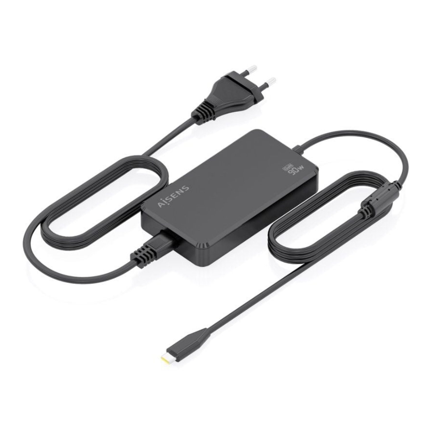 Aisens Cargador GaN · 90W · USB Tipo-C · 5-20V · Automático