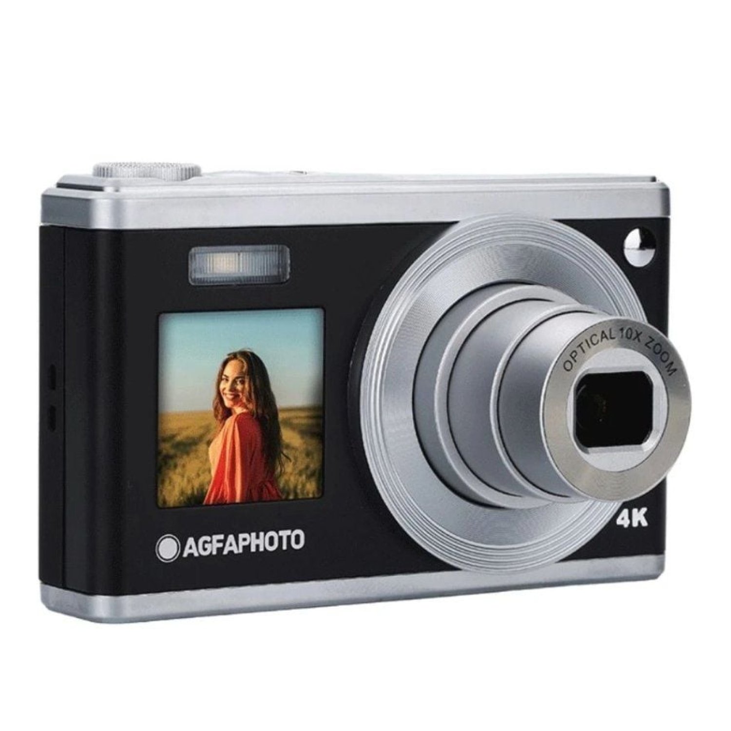 AgfaPhoto Realishot DC9200 · Cámara Digital 24MP · Negra