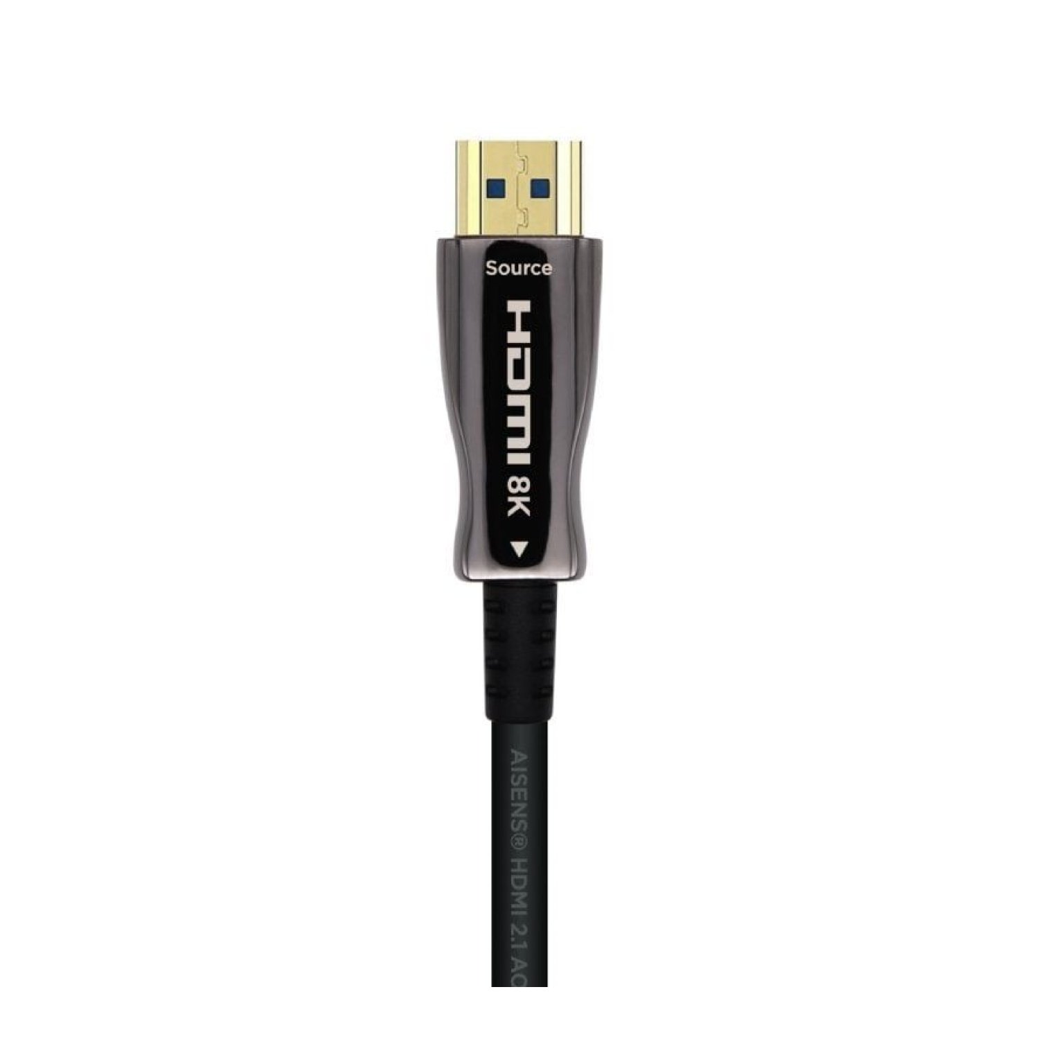 Aisens Cable HDMI 2.1 8K · 50m · Macho-Macho · Negro