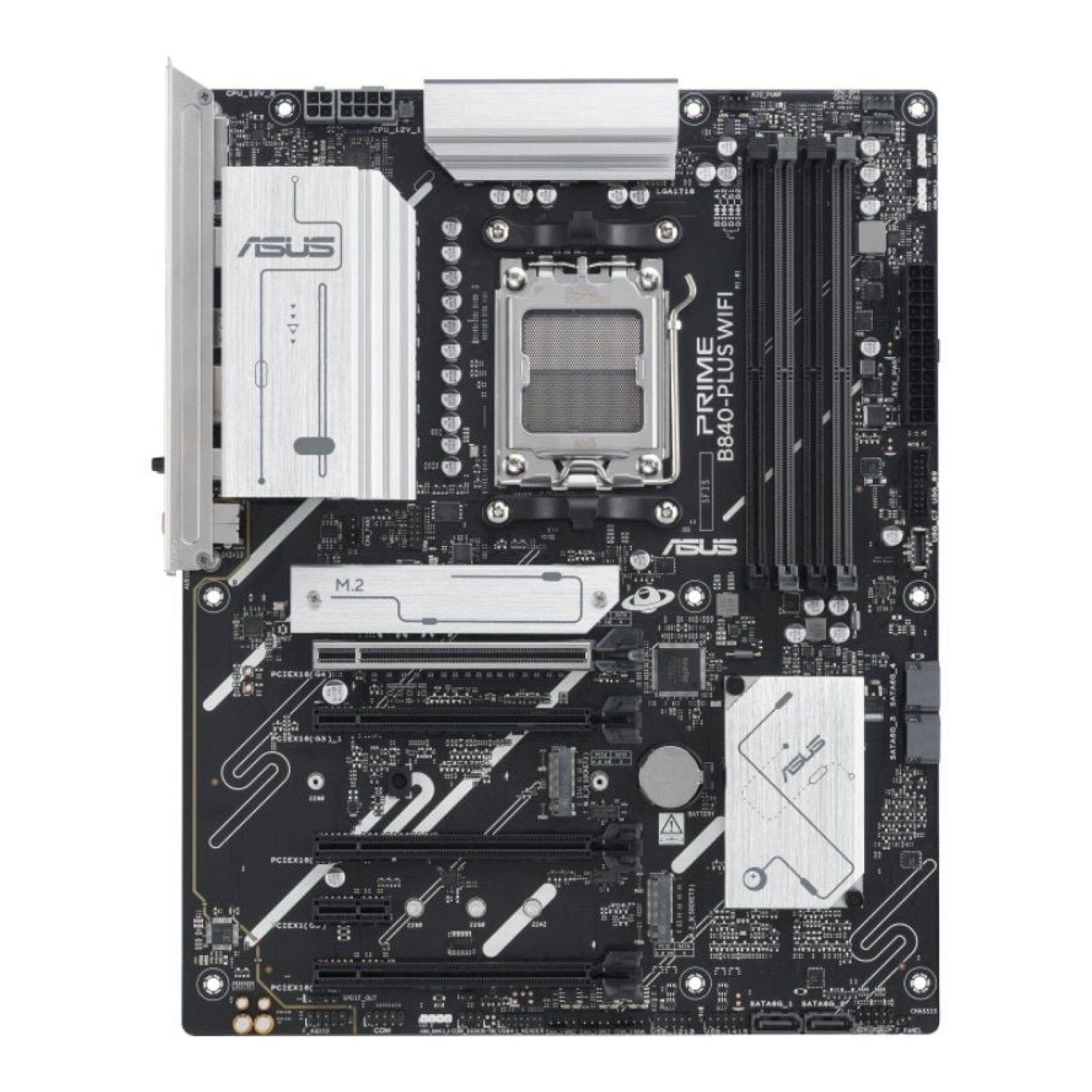 Asus Prime B840-Plus WiFi · Socket AM5 · DDR5 · PCIe 4.0