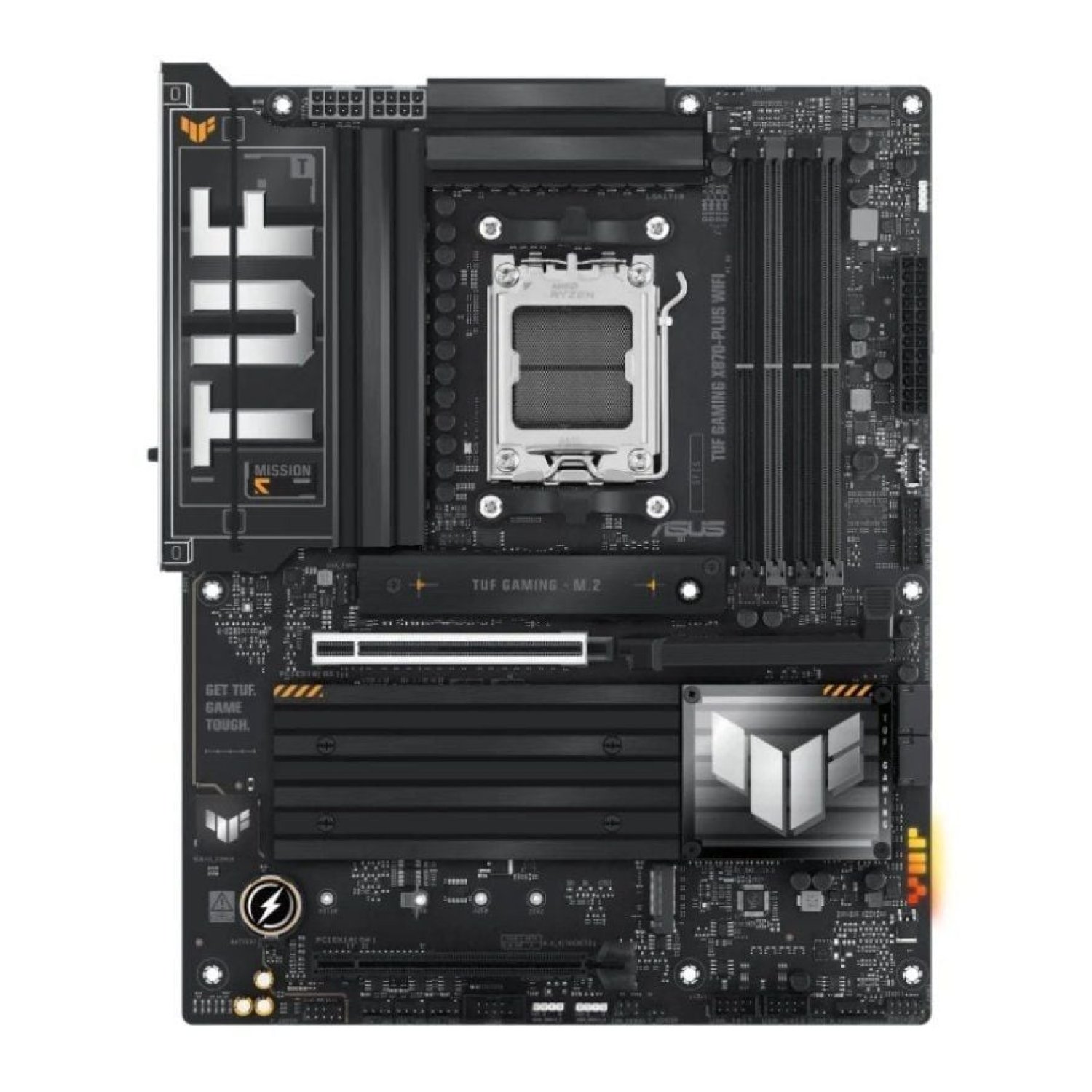 ASUS TUF Gaming X870-PLUS WiFi · Socket AM5 · DDR5 · PCIe 5.0