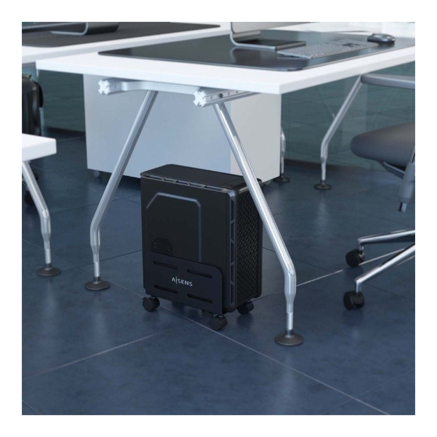 Aisens MPC06-207 · Soporte CPU con Ruedas · Hasta 10kg · Movilidad PC
