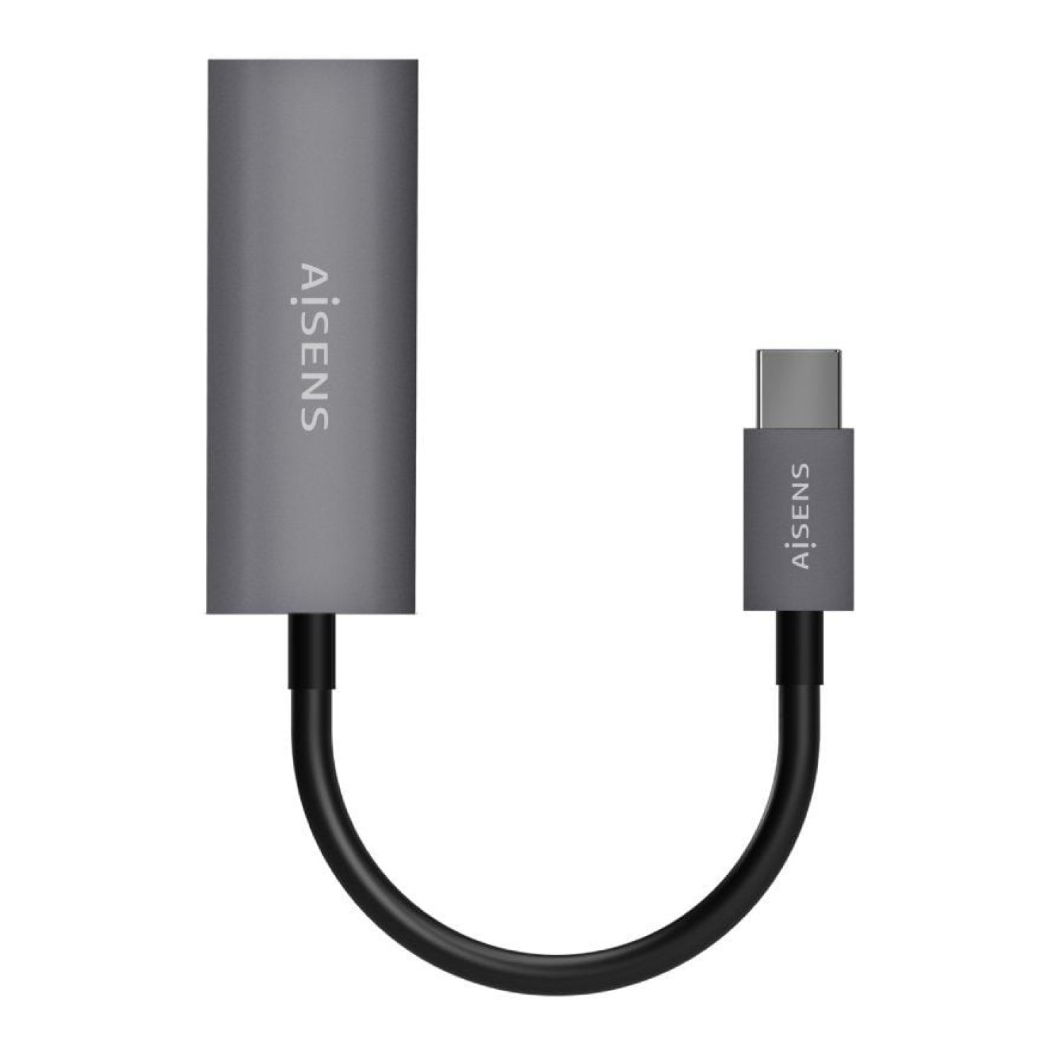 Aisens Adaptador USB Tipo-C a RJ45 · 1000 Mbps · Ethernet