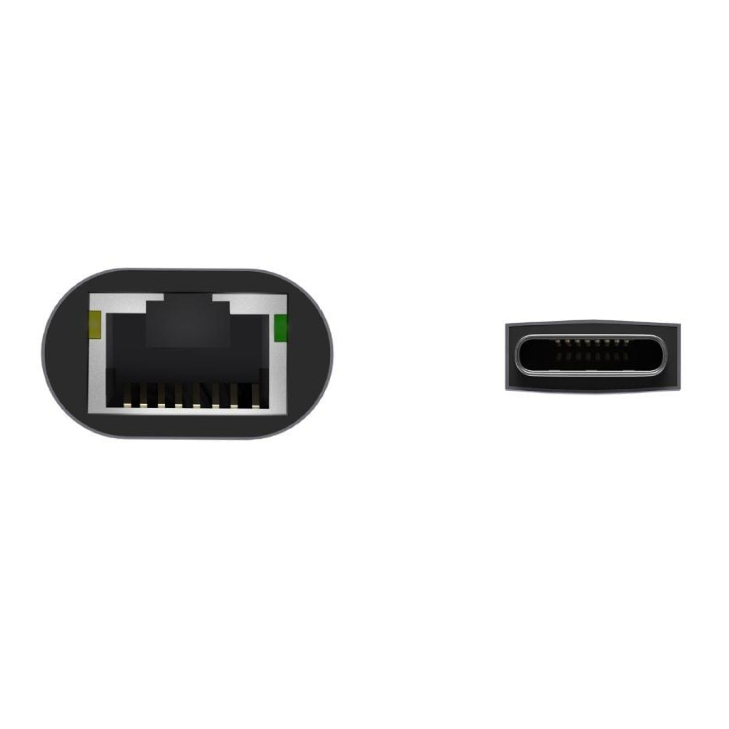 Aisens Adaptador USB Tipo-C a RJ45 · 1000 Mbps · Ethernet