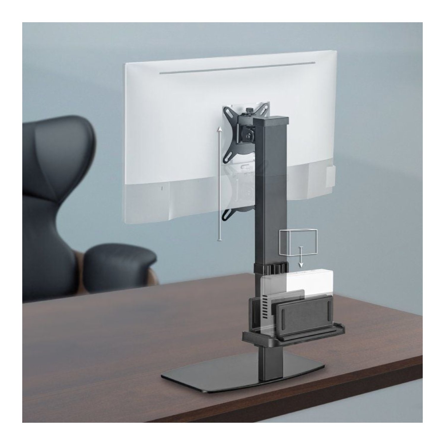 Aisens DT32TSR · Soporte Giratorio e Inclinable · Monit/TV/MiniPC · Hasta 8kg