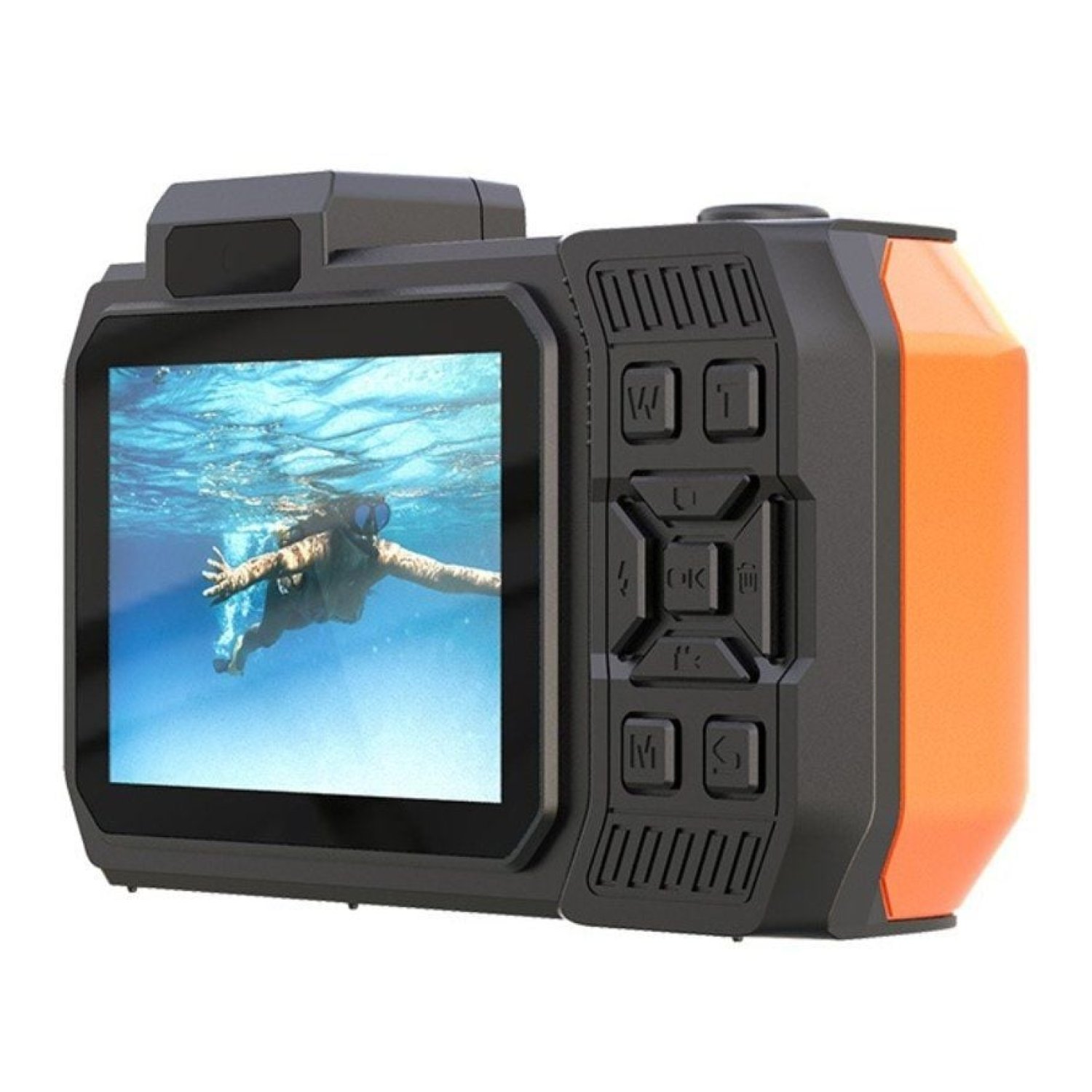 AgfaPhoto Realishot WP9500 · Cámara Deportiva · 24MP · Naranja