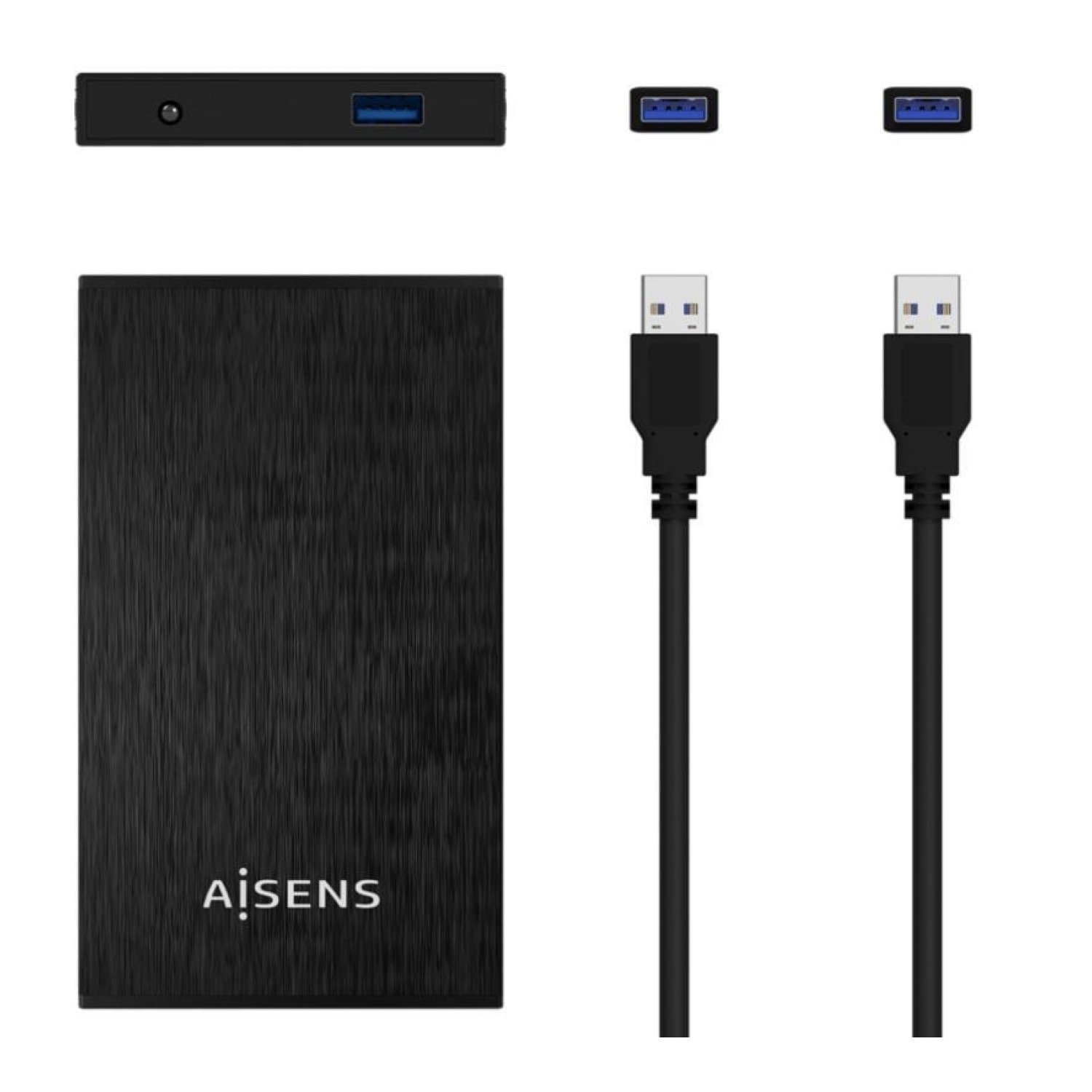 Aisens Caja Externa Disco Duro · 2,5" · USB 3.0