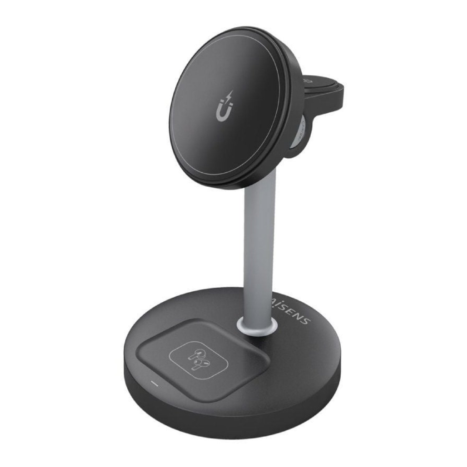 Aisens · Base de Carga Inalámbrica · 15W · Negro