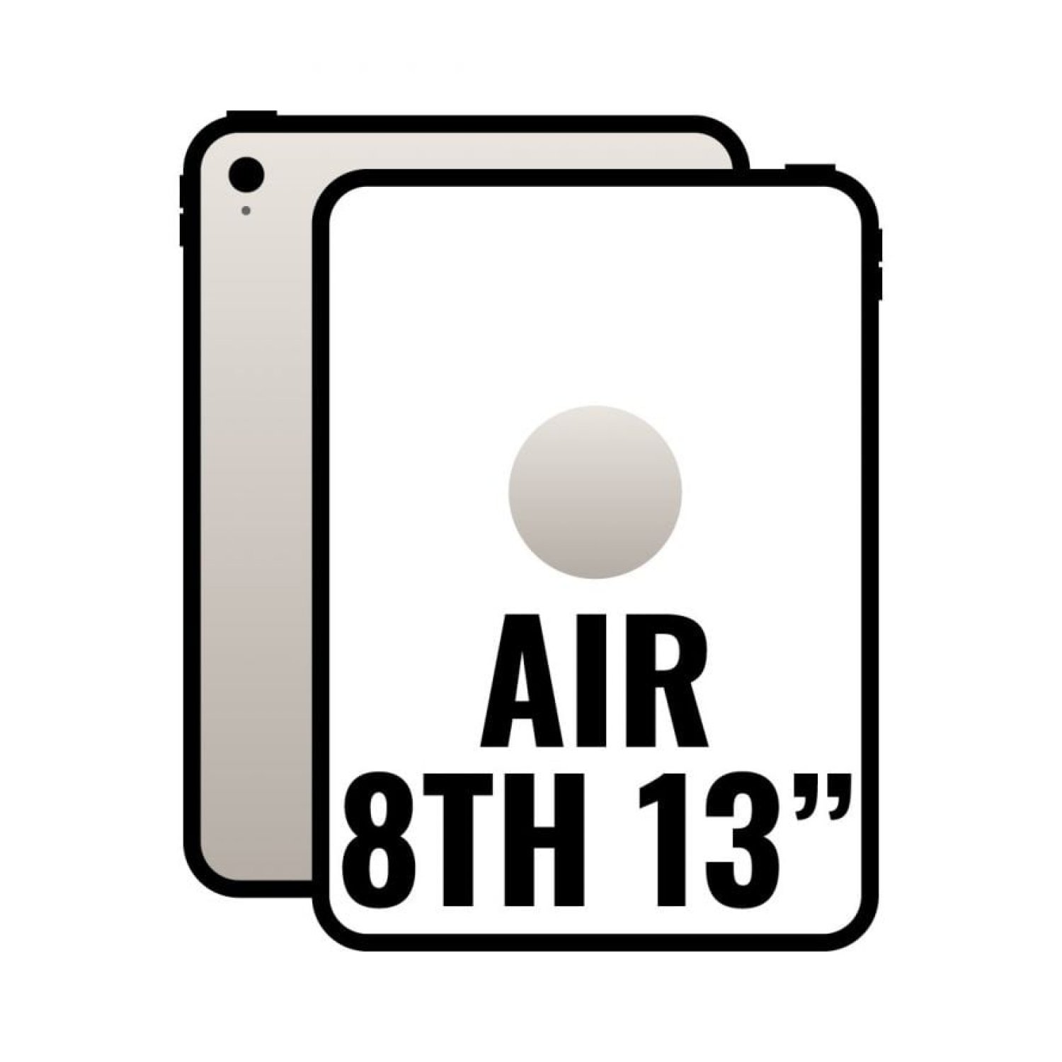 Apple iPad Air 13" · M4 · 256GB · 5G · WiFi · Blanco Estrella