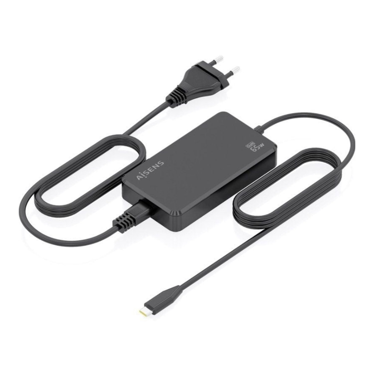 Aisens Cargador GaN Sobremesa · 65W · 1x USB-C