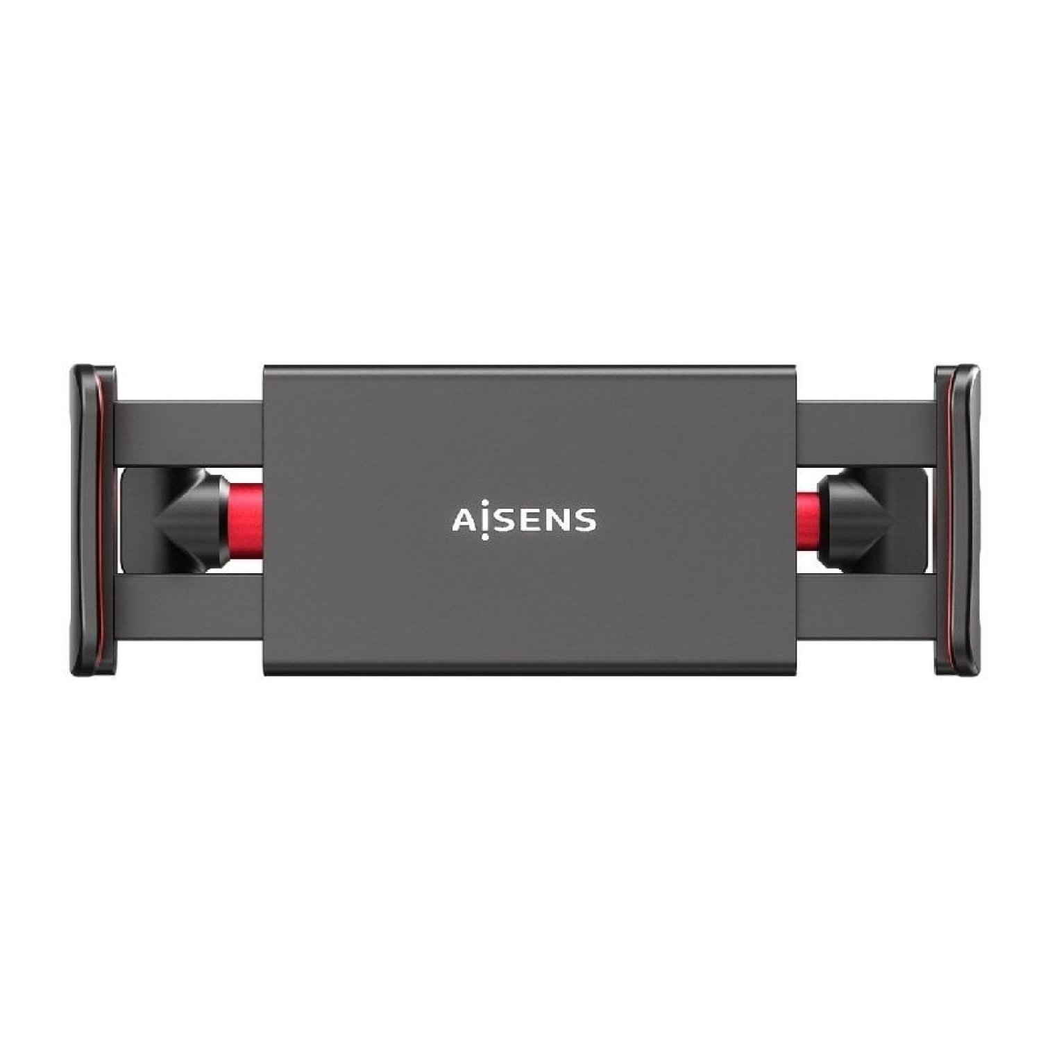 Aisens · Soporte Smartphone/Tablet Coche · Negro y Rojo · Ajustable
