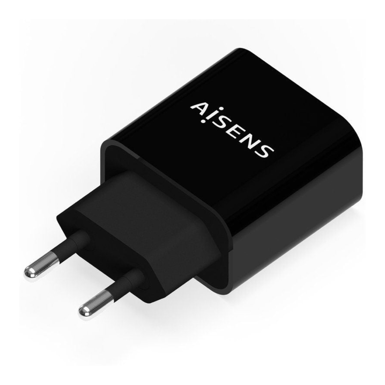 Aisens Cargador Pared · USB Tipo-C · PD 3.0 · 20W · Negro