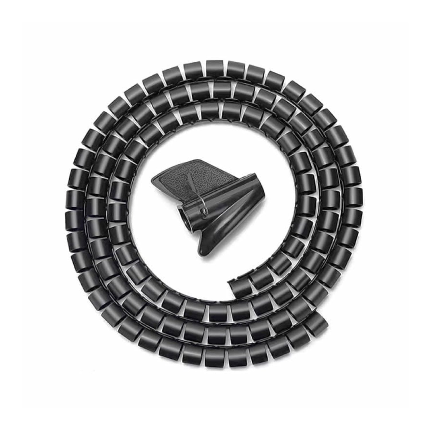 Aisens · Organizador de Cables en Espiral · 1m · Negro