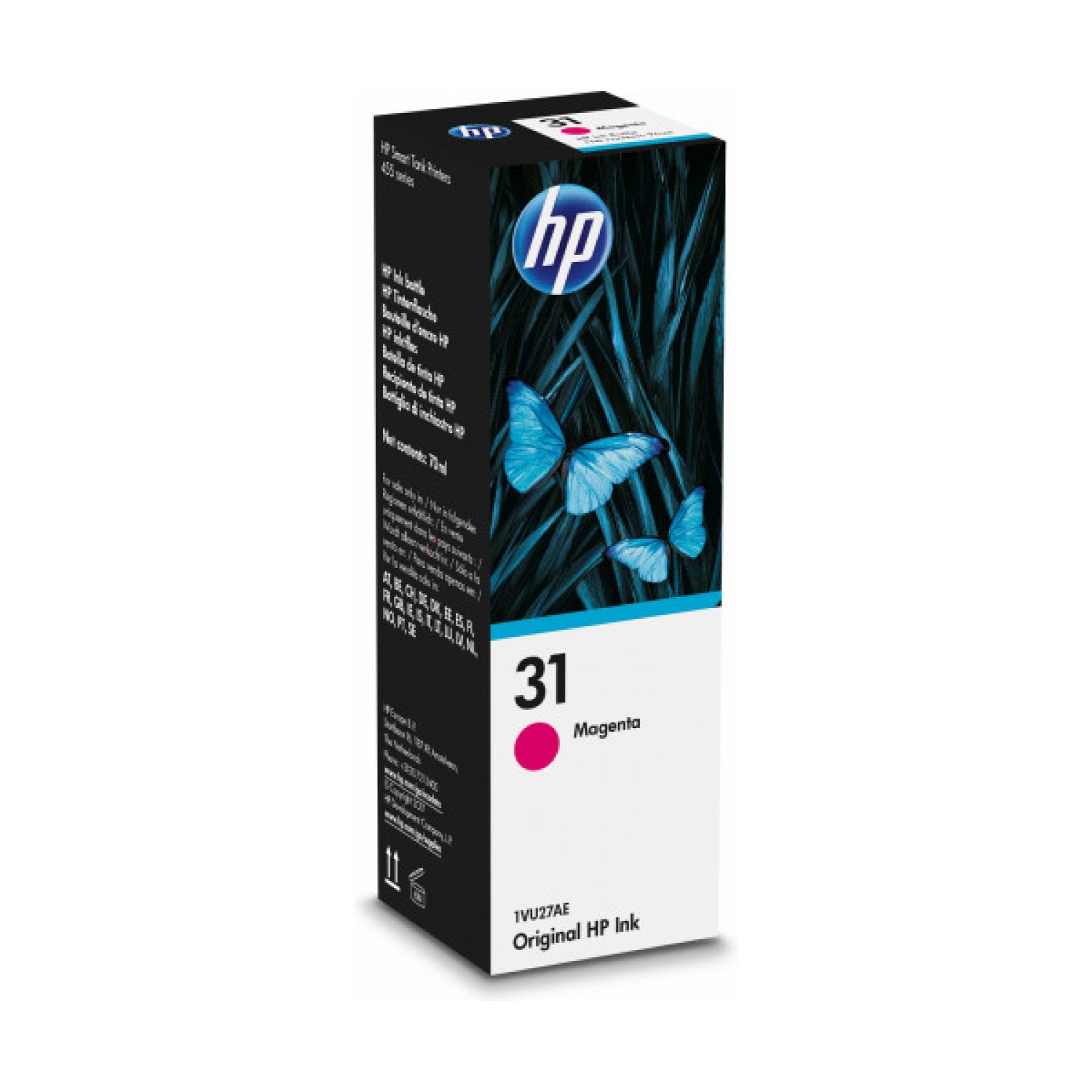 HP · Botella de Tinta Magenta Nº31 · Original