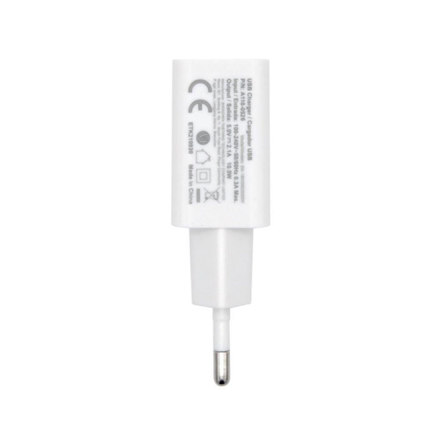 Aisens Cargador de Pared · 1x USB · 10W