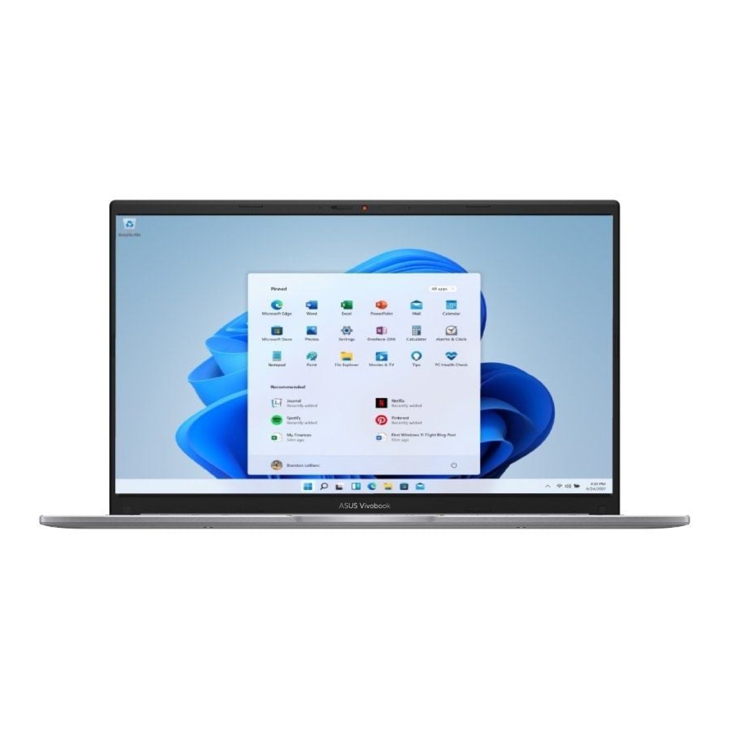 Asus VivoBook 15 X1504VA · Intel Core 7-150U · 16GB RAM · 512GB SSD · 15,6" · Windows 11