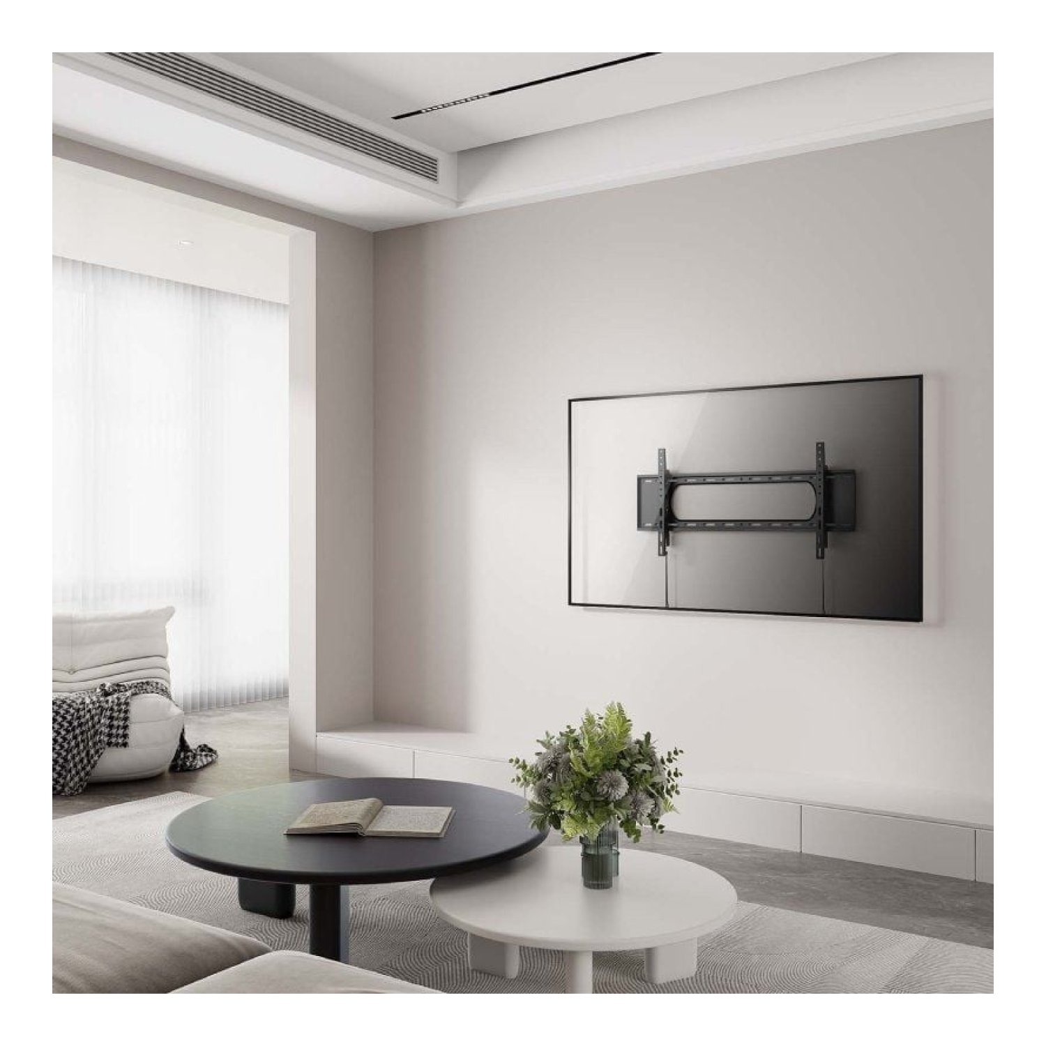 Aisens WT90T-241 · Soporte de Pared Inclinable · 43-90" · Hasta 80kg