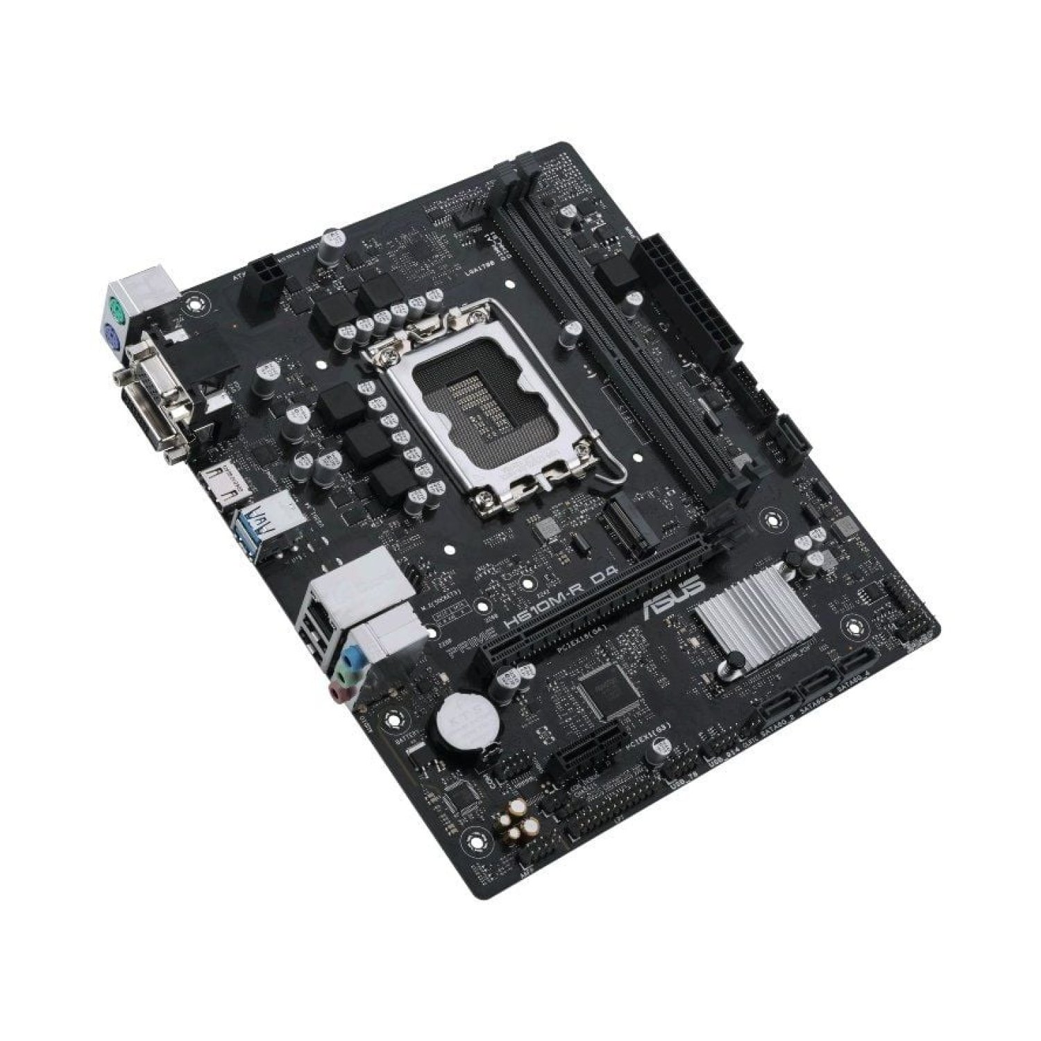 Asus Prime H610M-R D4 · Socket 1700 · DDR4 · PCIe 4.0 · Micro ATX