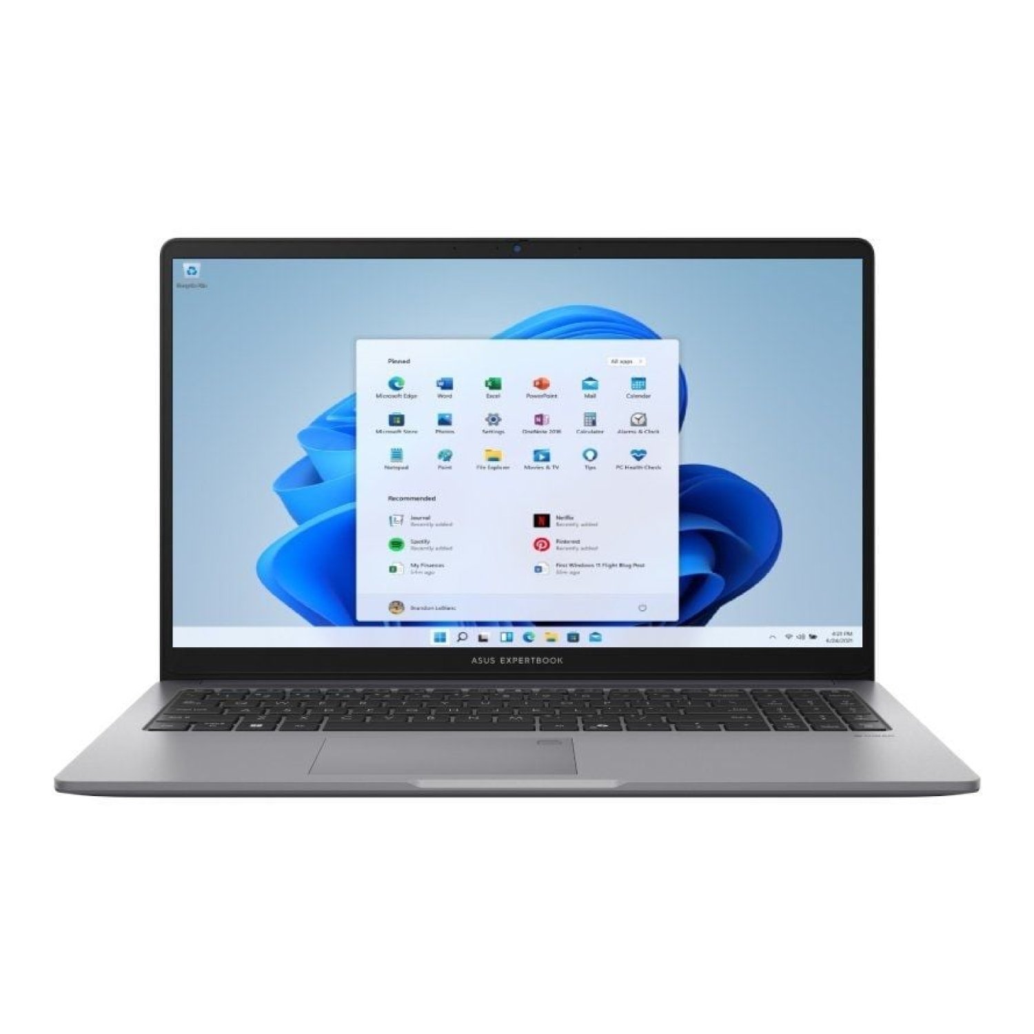 ASUS ExpertBook P1 · 15,6" · Intel Core i5-210H · 16GB RAM · 512GB SSD · Windows 11 Pro