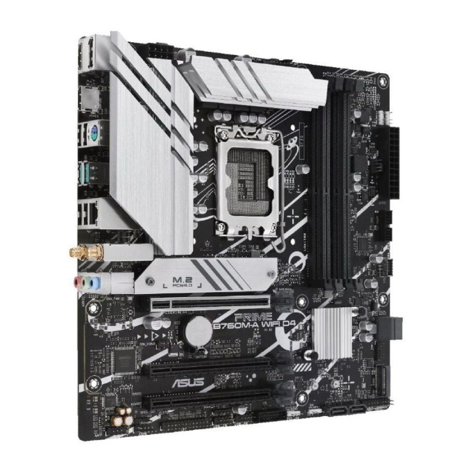 ASUS Prime B760M-A WiFi · Socket 1700 · DDR4 · PCIe 4.0 · Micro ATX