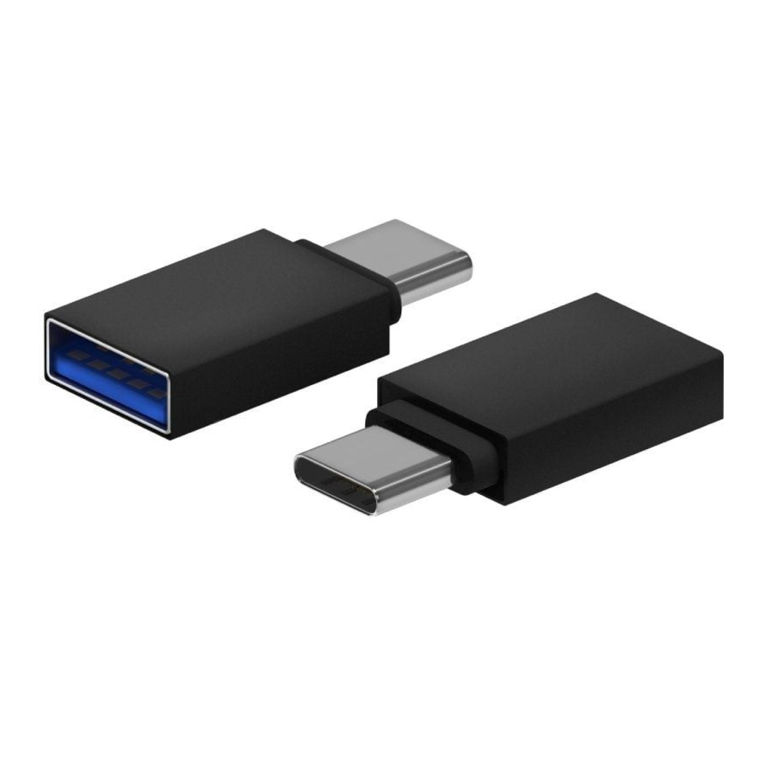 Aisens Adaptador USB 3.2 · USB Hembra a USB-C Macho · Negro
