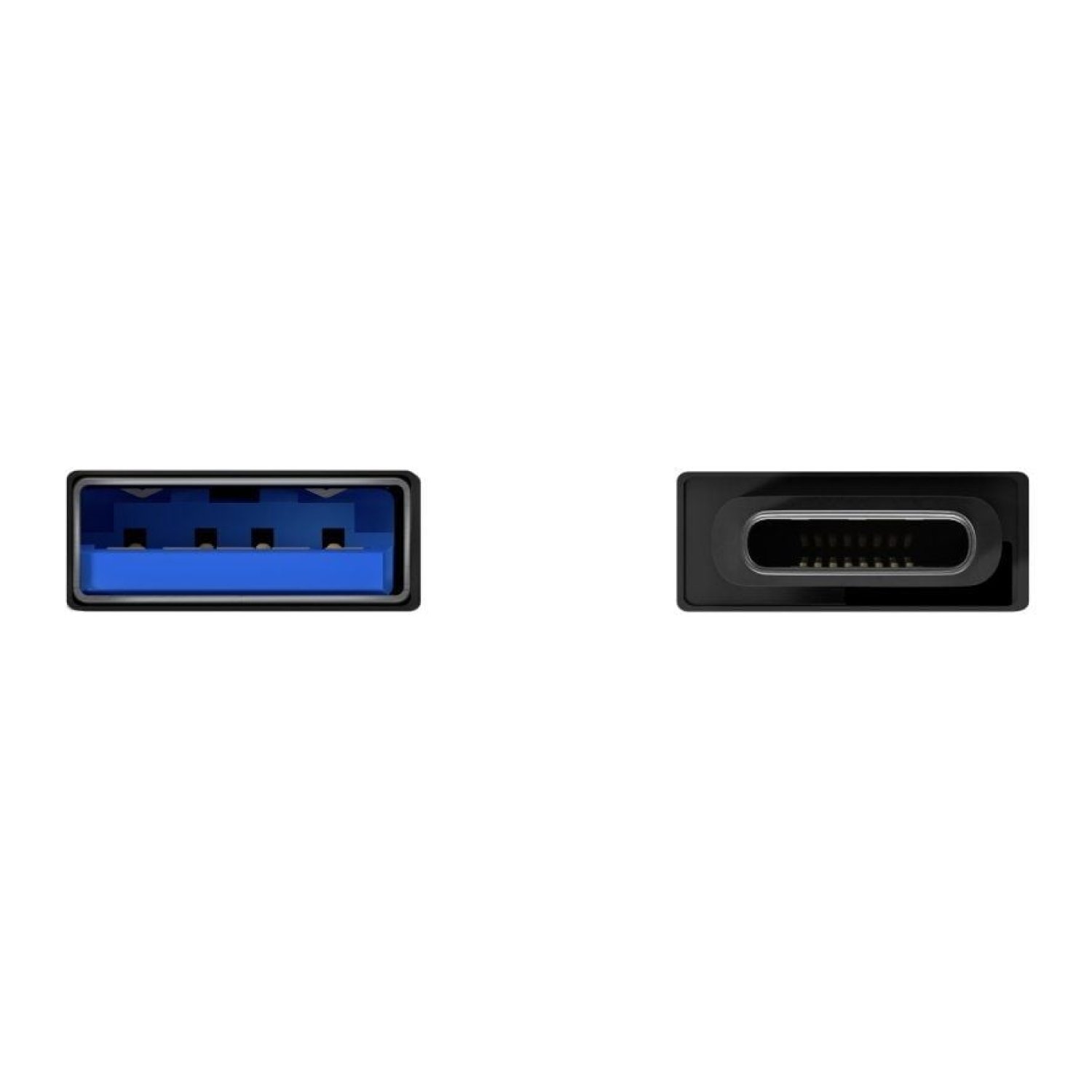 Aisens Adaptador USB 3.2 · USB Hembra a USB-C Macho · Negro