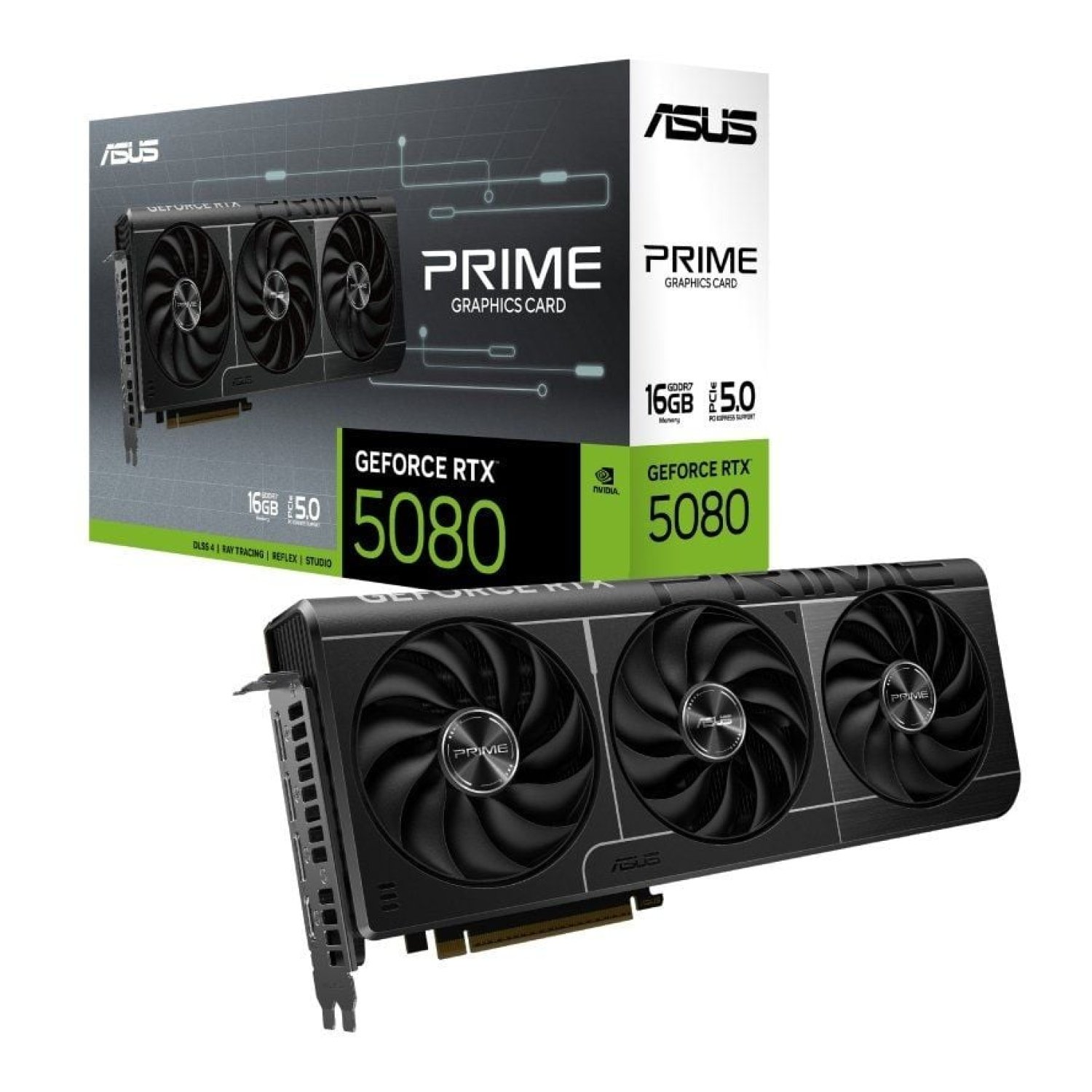 Asus GeForce RTX 5080 · Tarjeta Gráfica · 16GB GDDR7