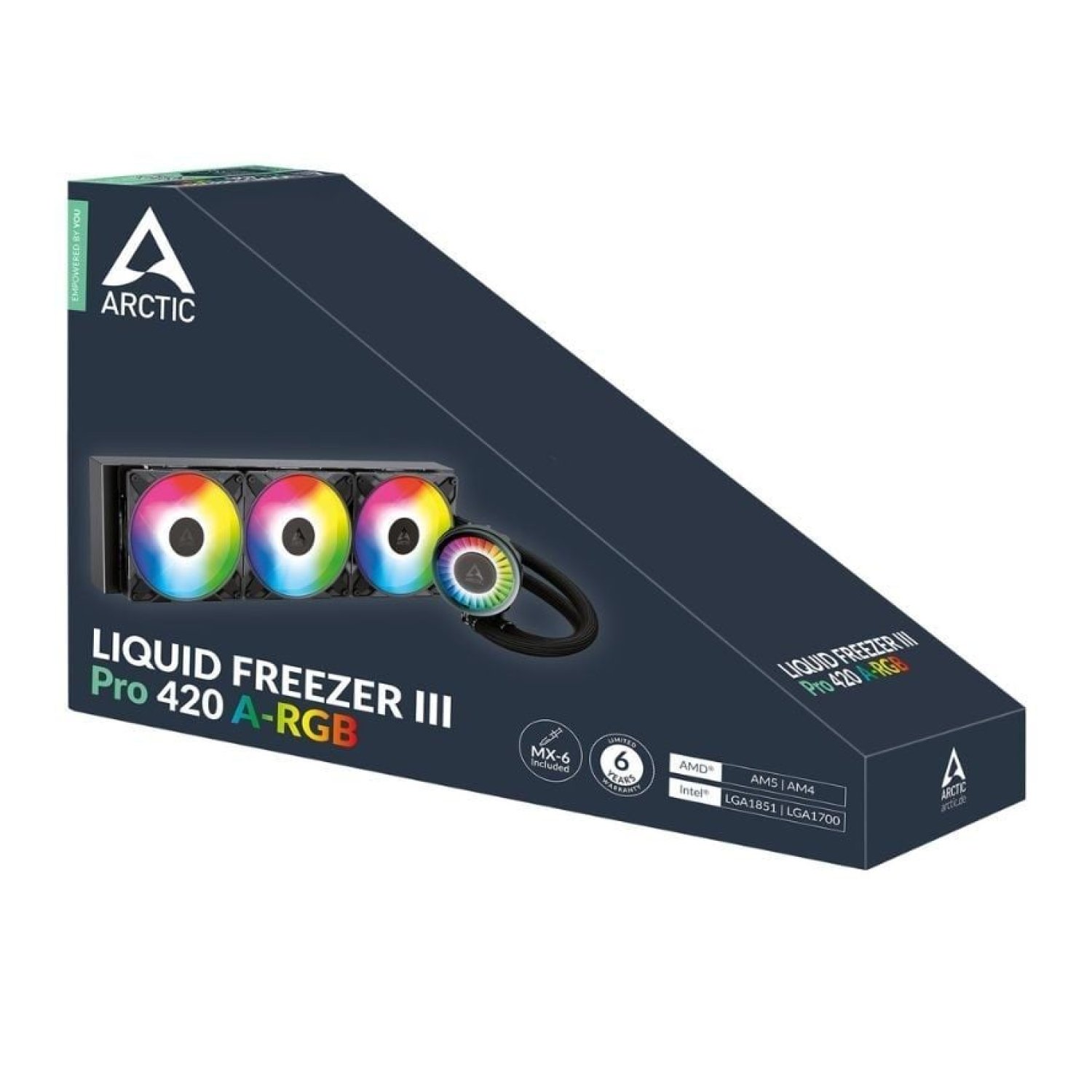 Arctic Liquid Freezer III Pro 420 · Refrigeración Líquida · A-RGB · Negro