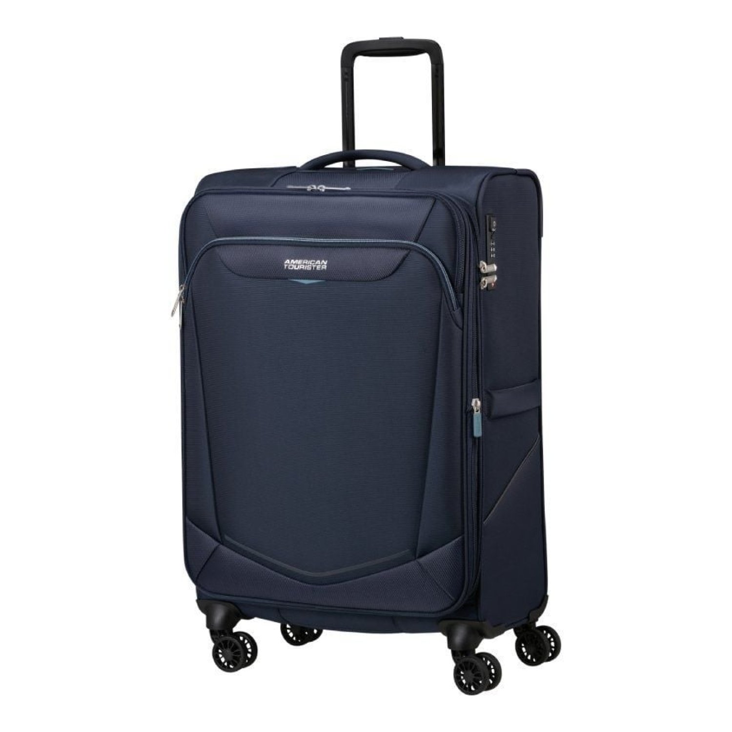 American Tourister SummerRide · Maleta Mediana 69cm · 4 Ruedas · Azul Marino