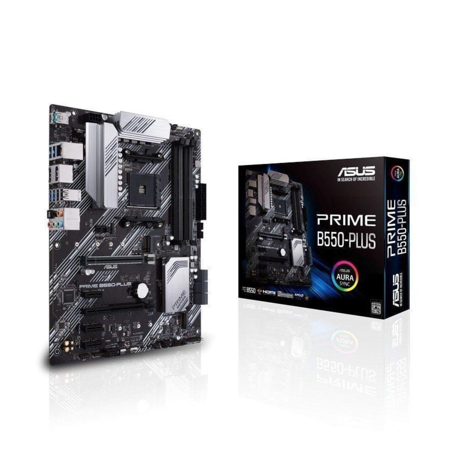 ASUS Prime B550-PLUS · Socket AM4 · DDR4 · PCIe 4.0