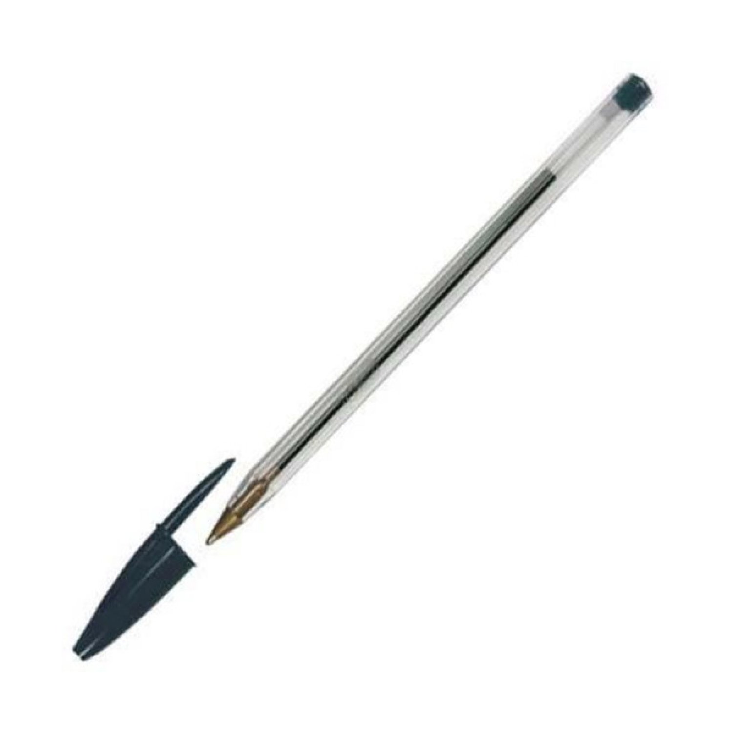 Bic Cristal · Caja de 50 Bolígrafos · Tinta de Aceite · Color Negro