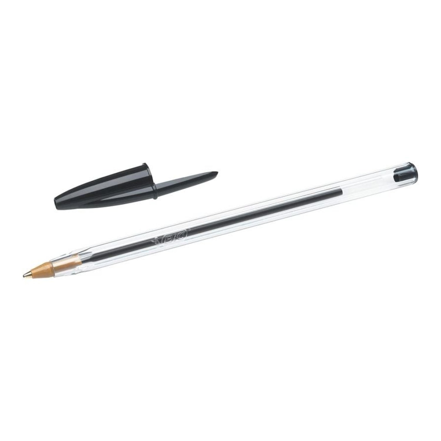 Bic Cristal · Caja de 50 Bolígrafos · Tinta de Aceite · Color Negro