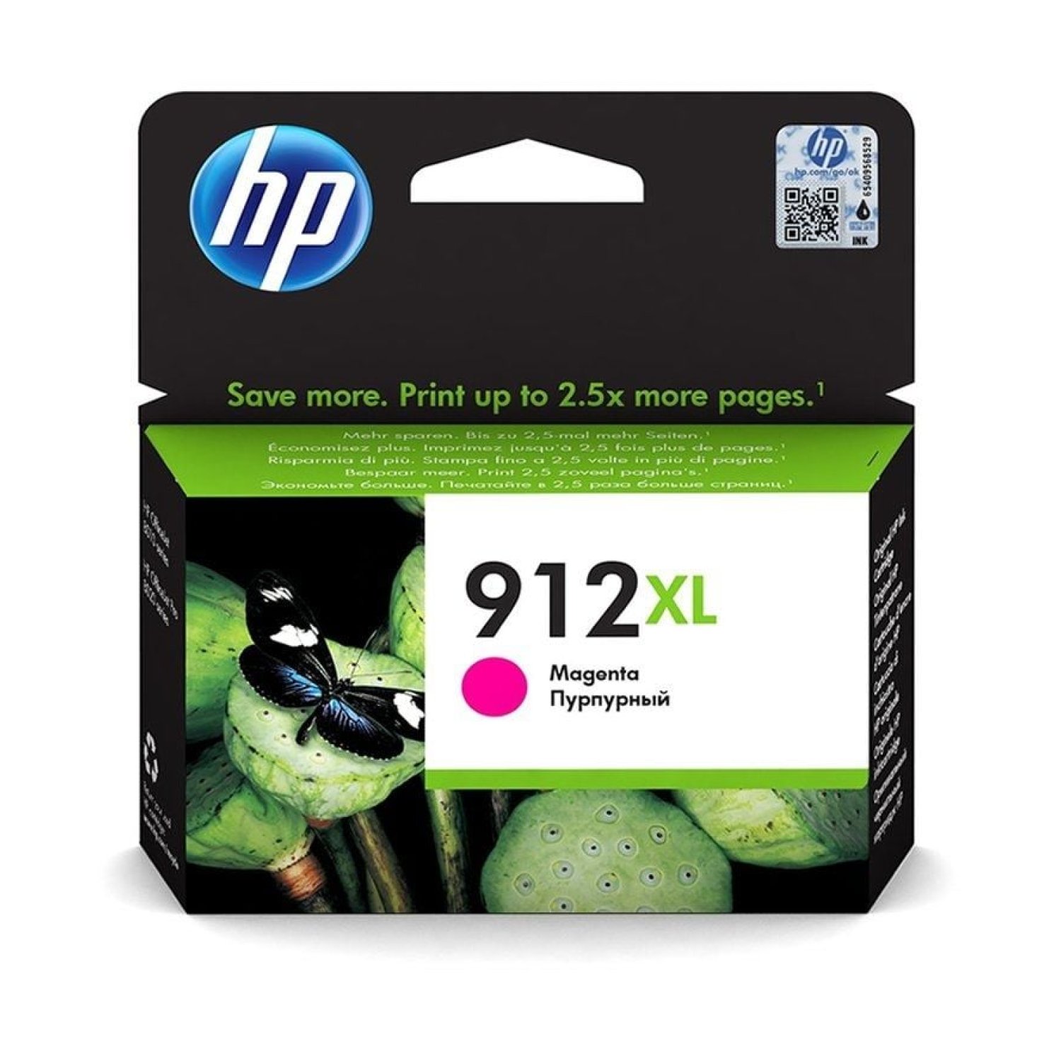 HP · Cartucho Tinta nº912 XL · Alta Capacidad · Magenta
