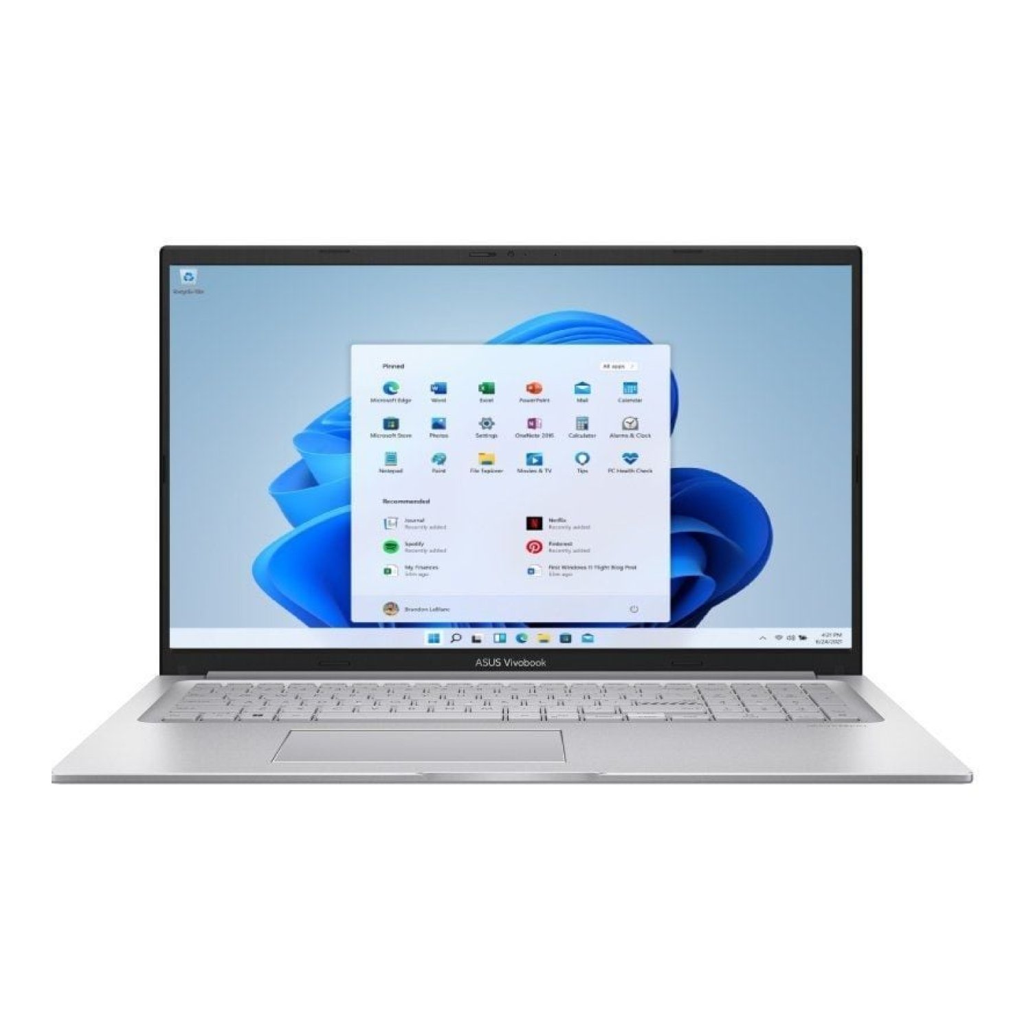 ASUS VivoBook 15 F1704VA · 17,3" · Intel Core 7-150U · 16GB RAM · 1TB SSD · Windows 11