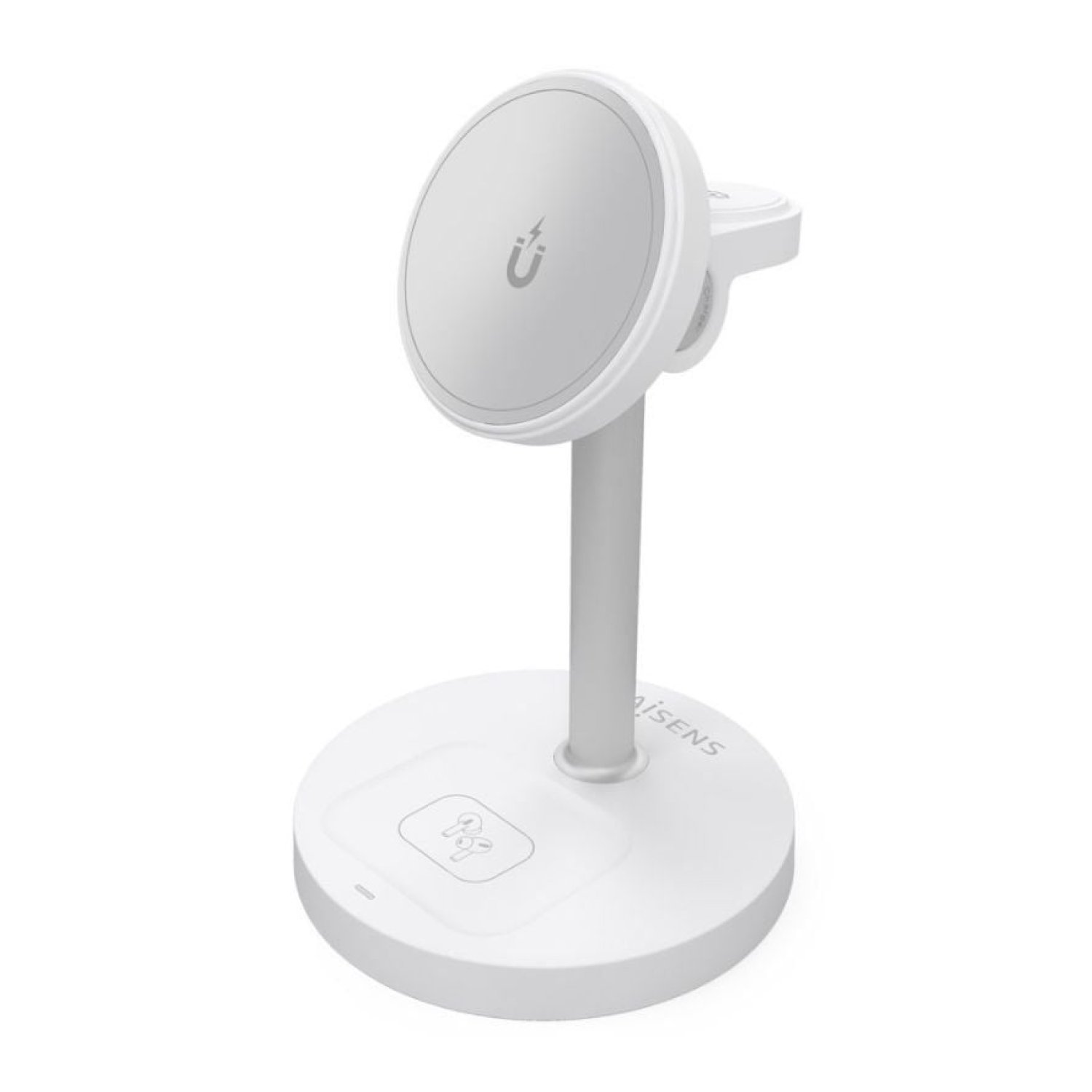 Aisens Base Carga Inalámbrica · 15W · Blanco