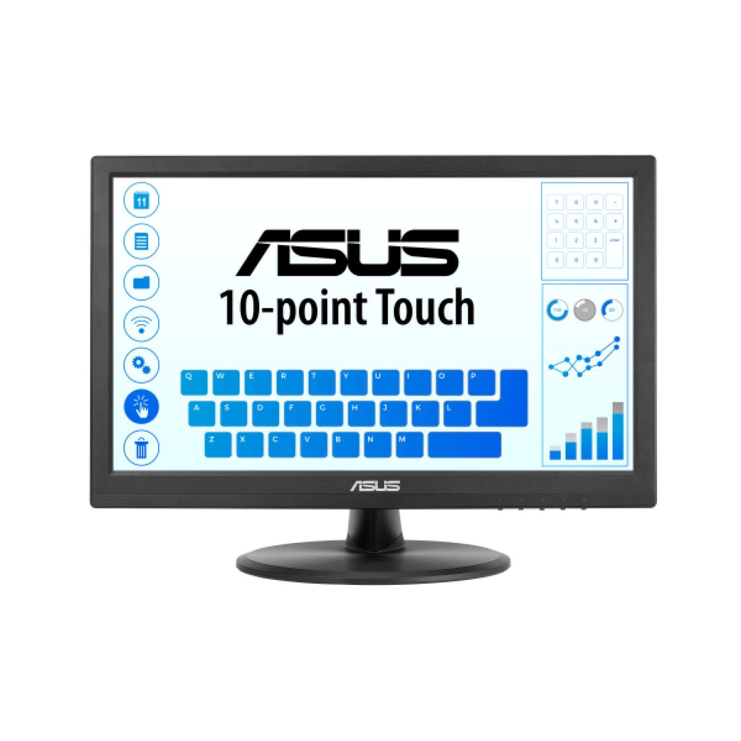 Asus VT169HE · Monitor Táctil 15,6" · Full HD · Negro