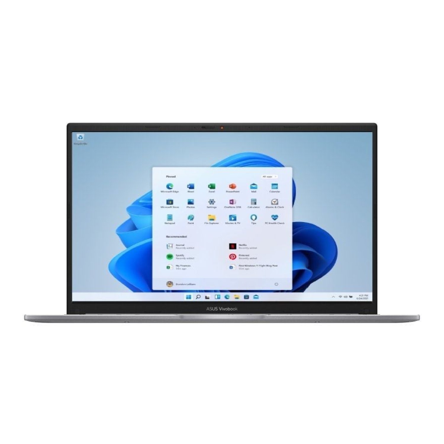 Asus VivoBook 15 X1504VA · Intel Core i5-12U · 16GB RAM · 512GB SSD · 15,6" · Windows 11