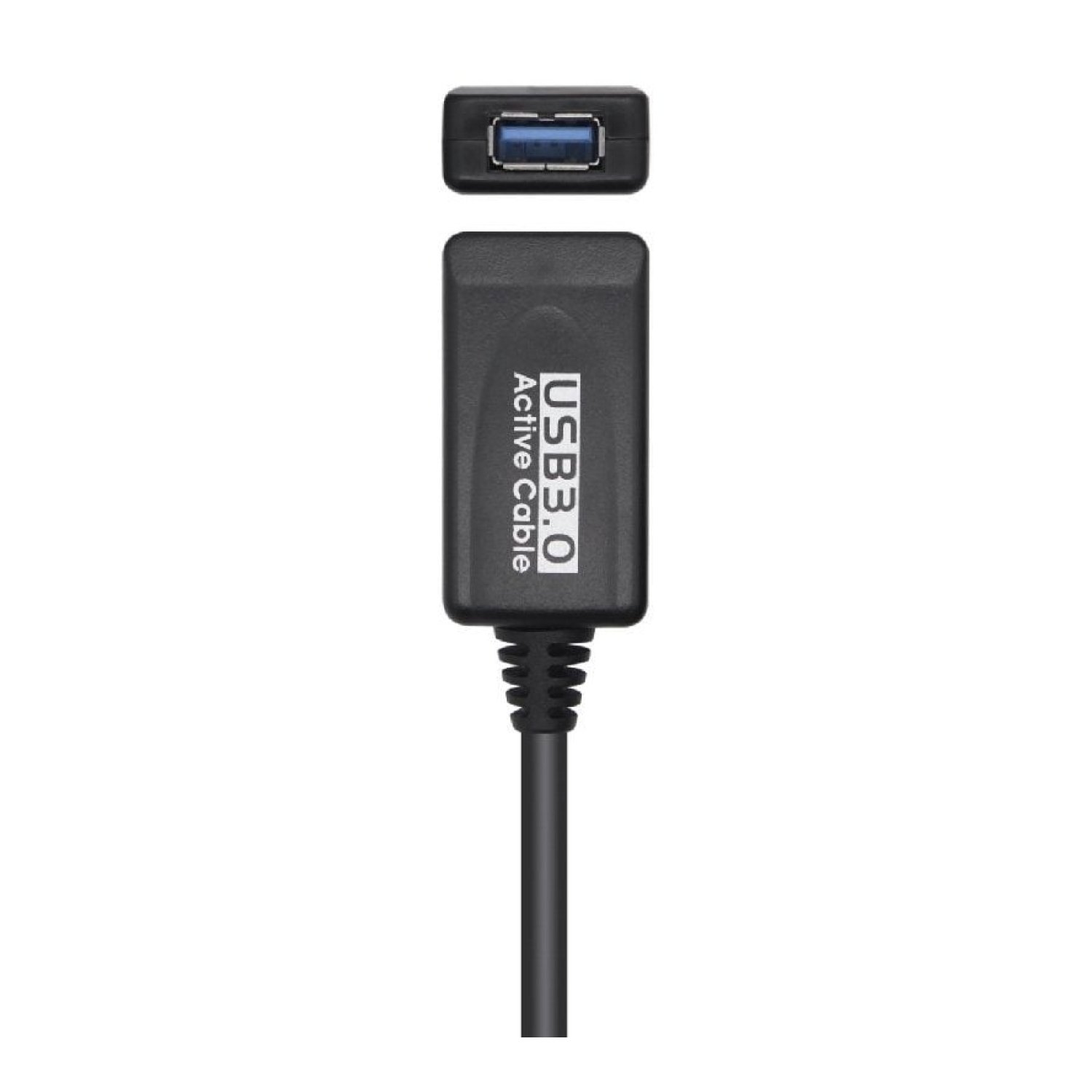 Aisens Cable Alargador USB 3.0 · 5m · USB A Macho-Hembra · 625Mbps · Negro