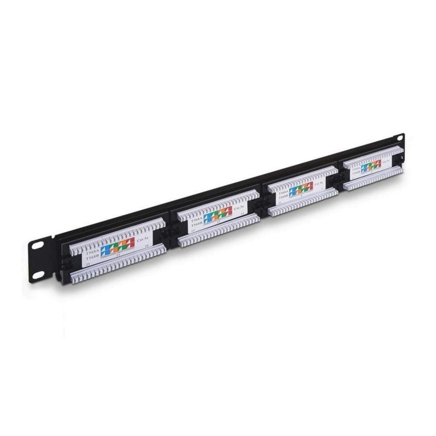 Aisens Patch Panel Cat.5e · 24 Puertos · 1U · Conectividad Rack