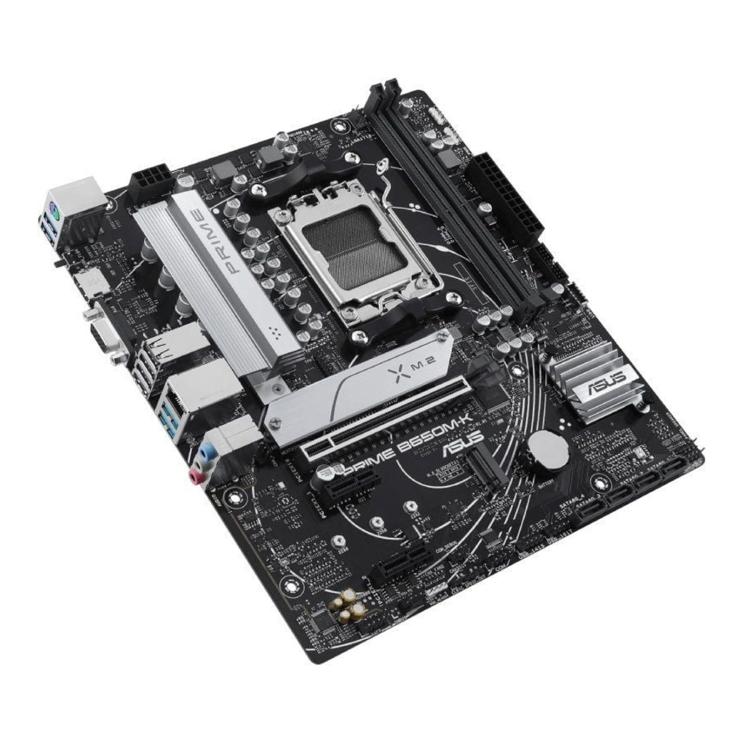 Asus Prime B650M-K · Socket AM5 · DDR5 · PCIe 5.0 · Micro ATX
