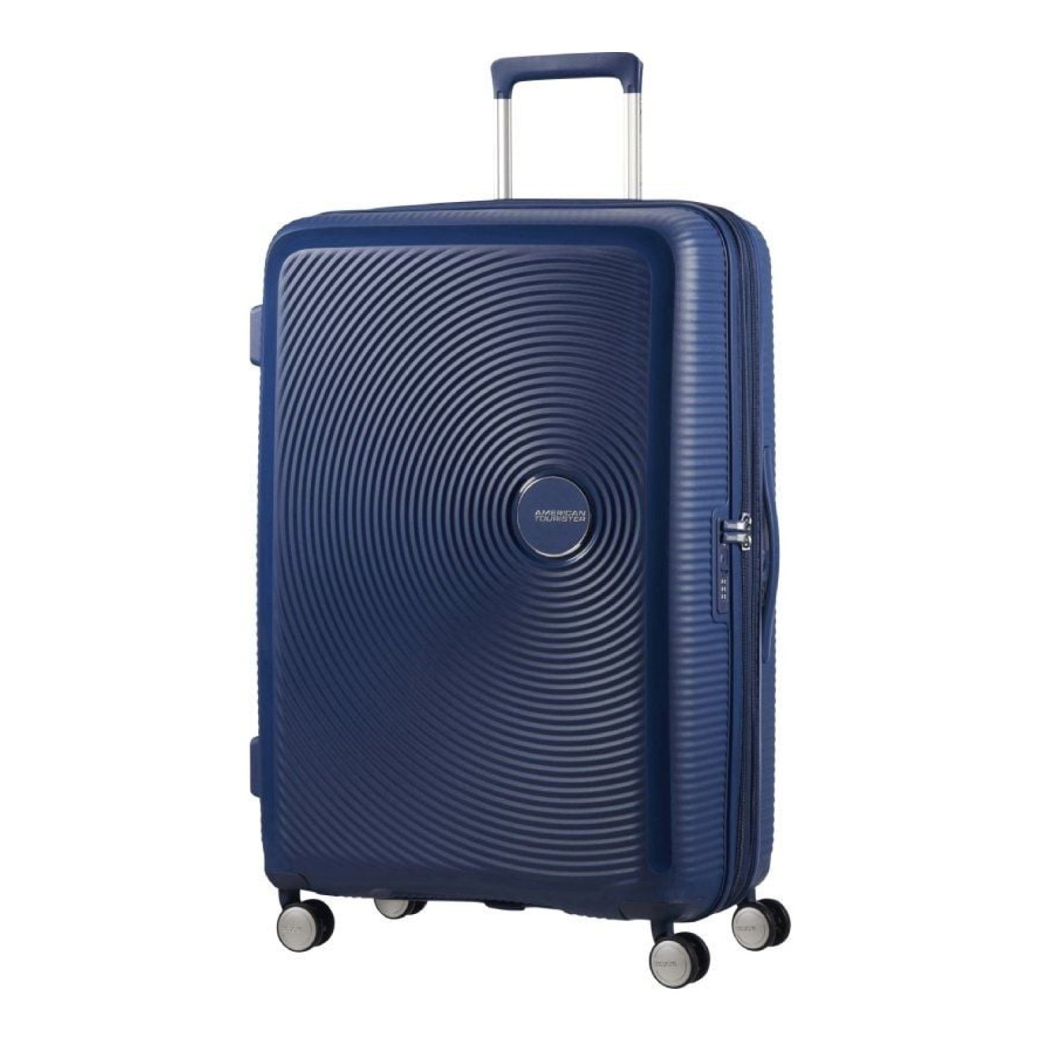 American Tourister SoundBox Spinner · 77cm · 4 Ruedas · Azul Marino